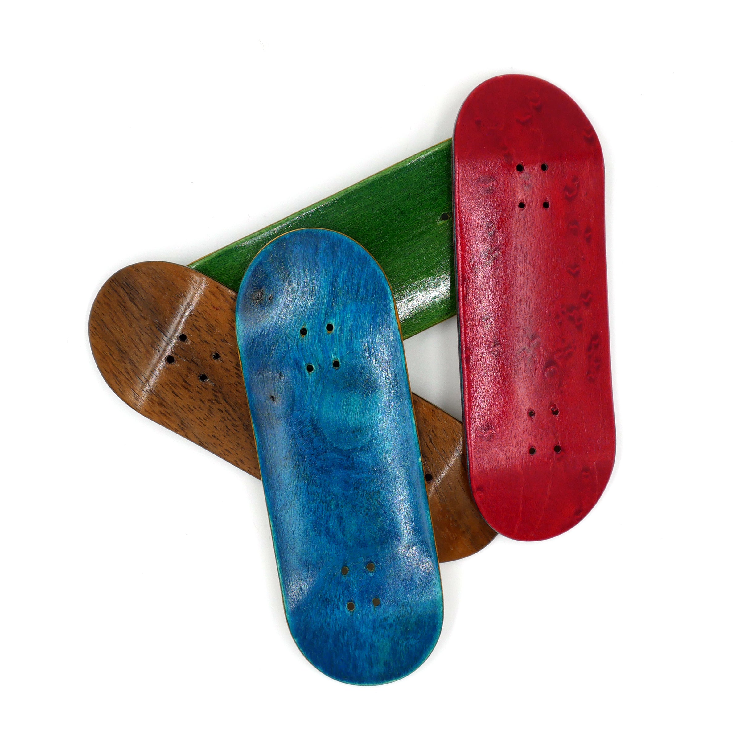 Designed Wood "Colors" Fingerboard Deck Fingerboard Decks Designed Wood Slushcult