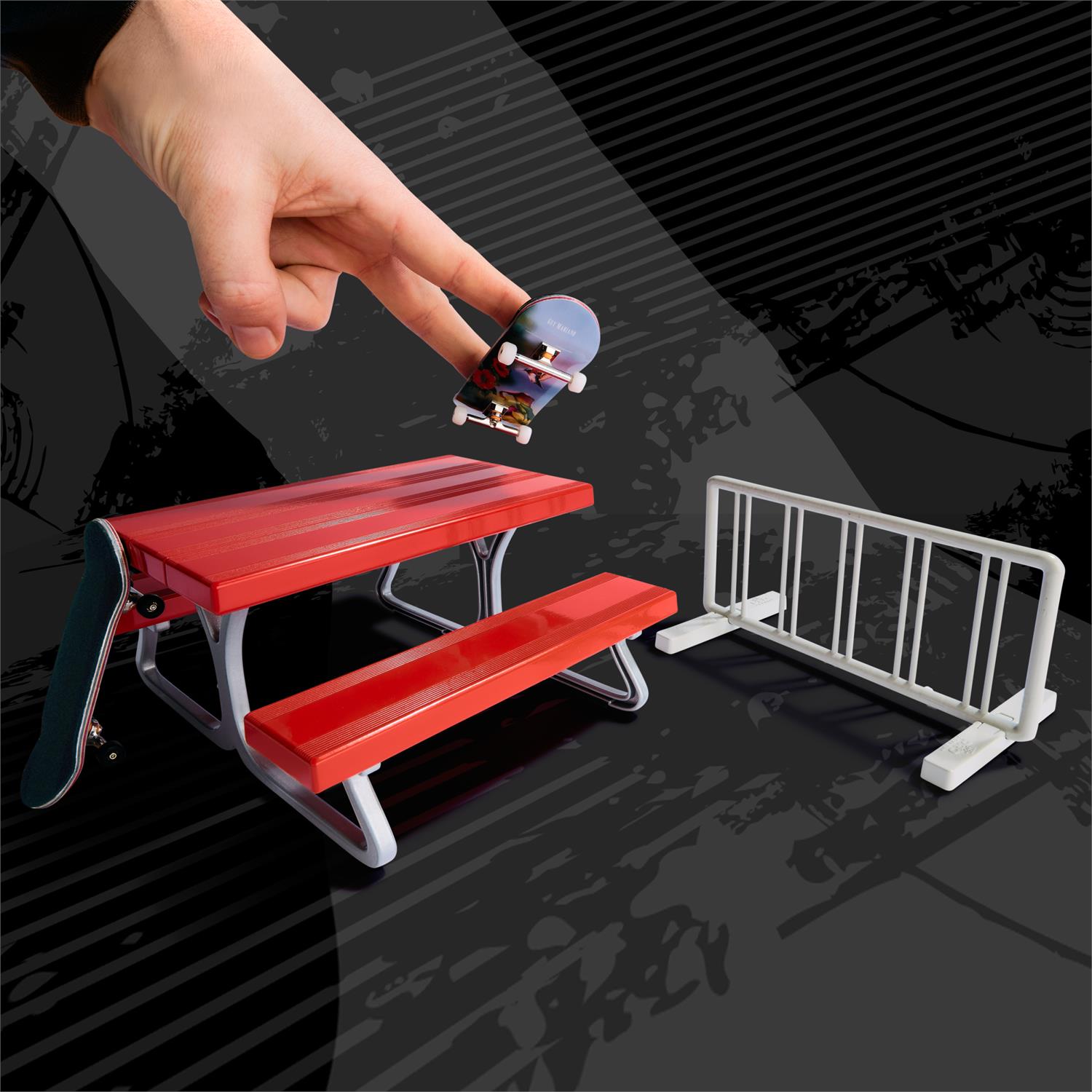 Techdeck Pro Series Daily Grind Pack 2.0 Fingerboard Obstacles TechDeck    Slushcult