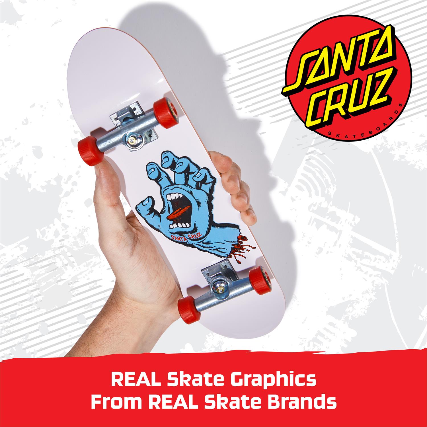 Techdeck Handboard (Santa Cruz) Fingerboard Completes TechDeck Slushcult