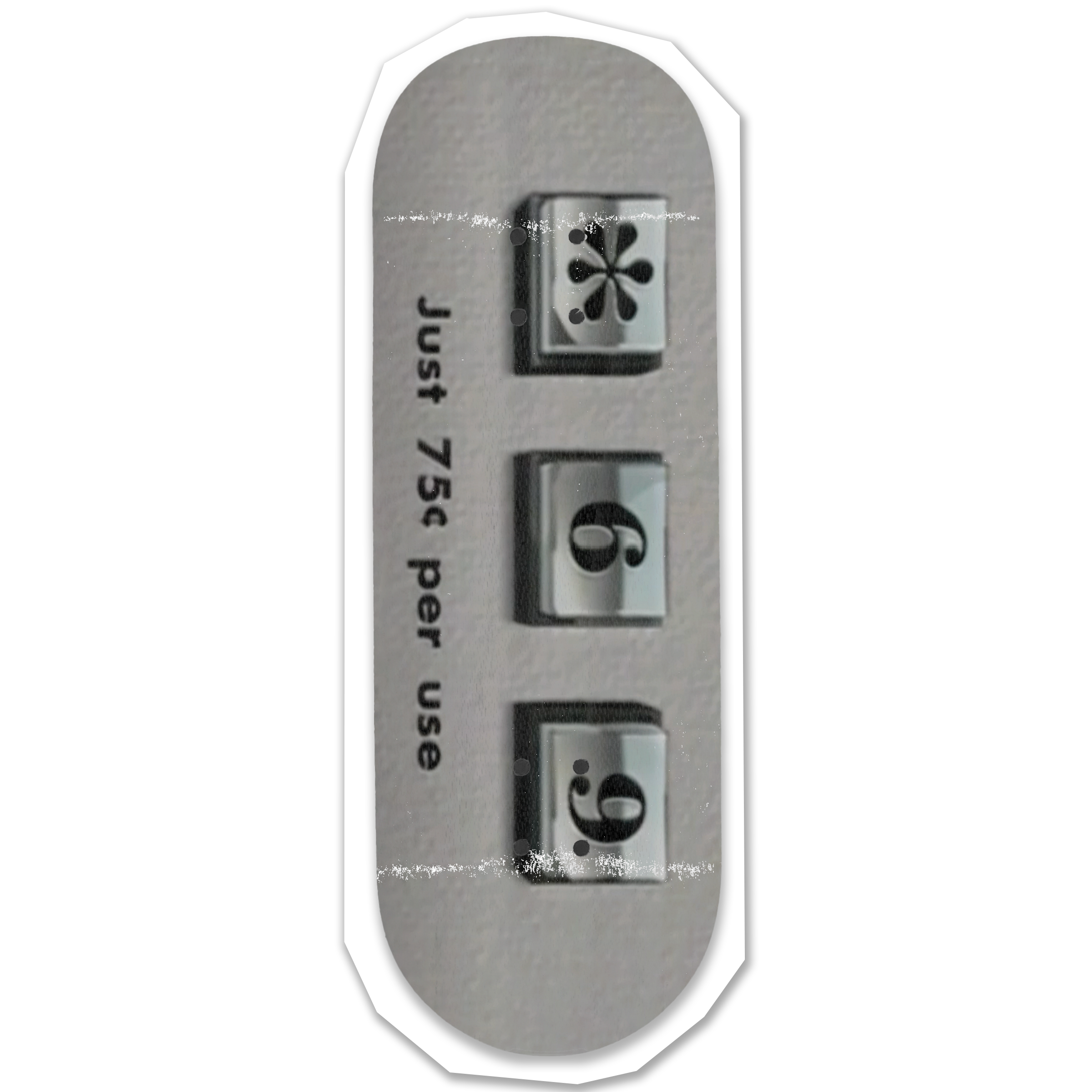 Dial *69 "75¢ Per Use" Fingerboard Deck Fingerboard Decks Dial *69 Slushcult