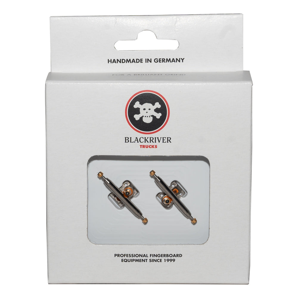 Blackriver 3.0 Extra Wide Silver Trucks (36mm) Fingerboard Trucks Blackriver Slushcult