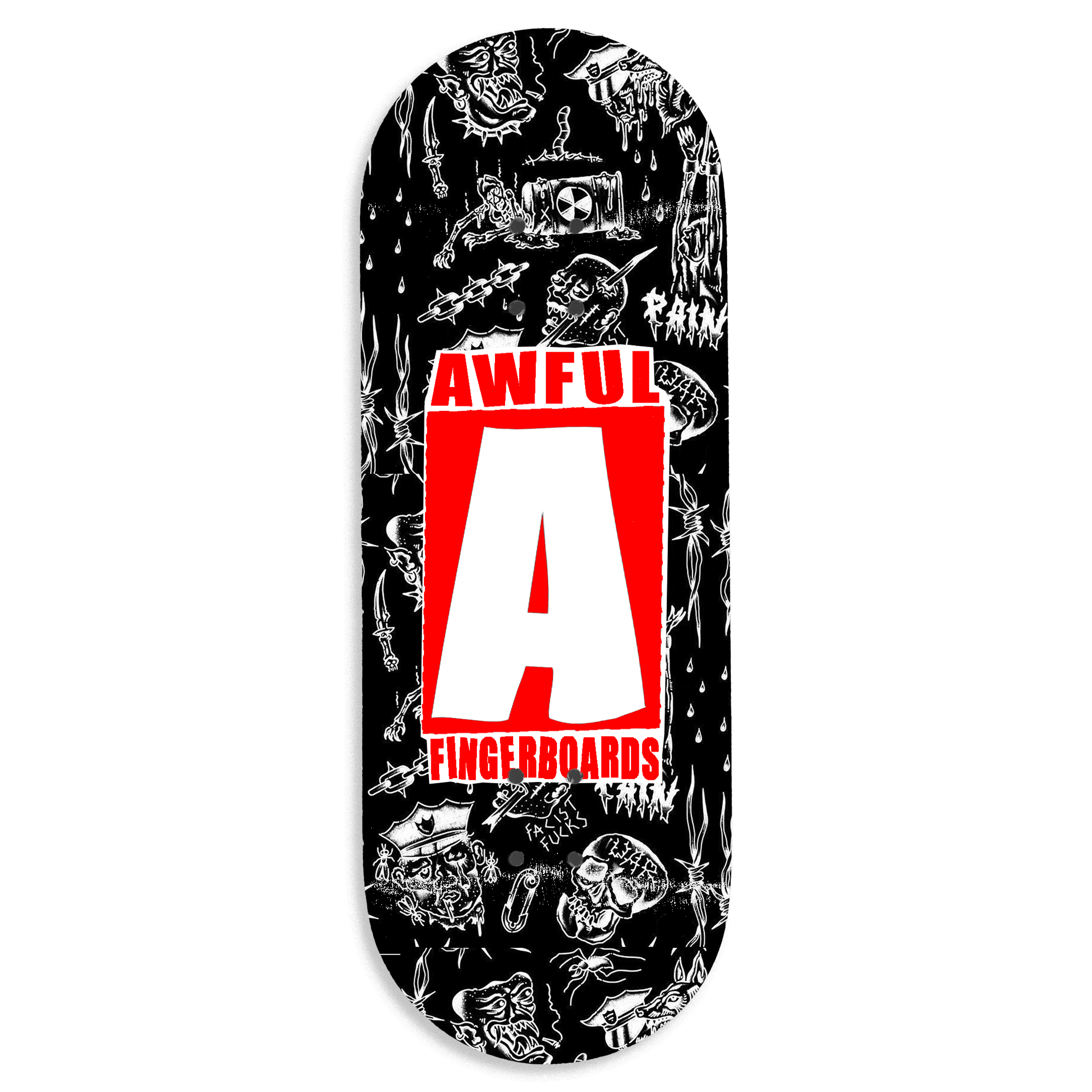 Awful "Awful 3" Fingerboard Deck Fingerboard Decks Awful Fingerboards Slushcult