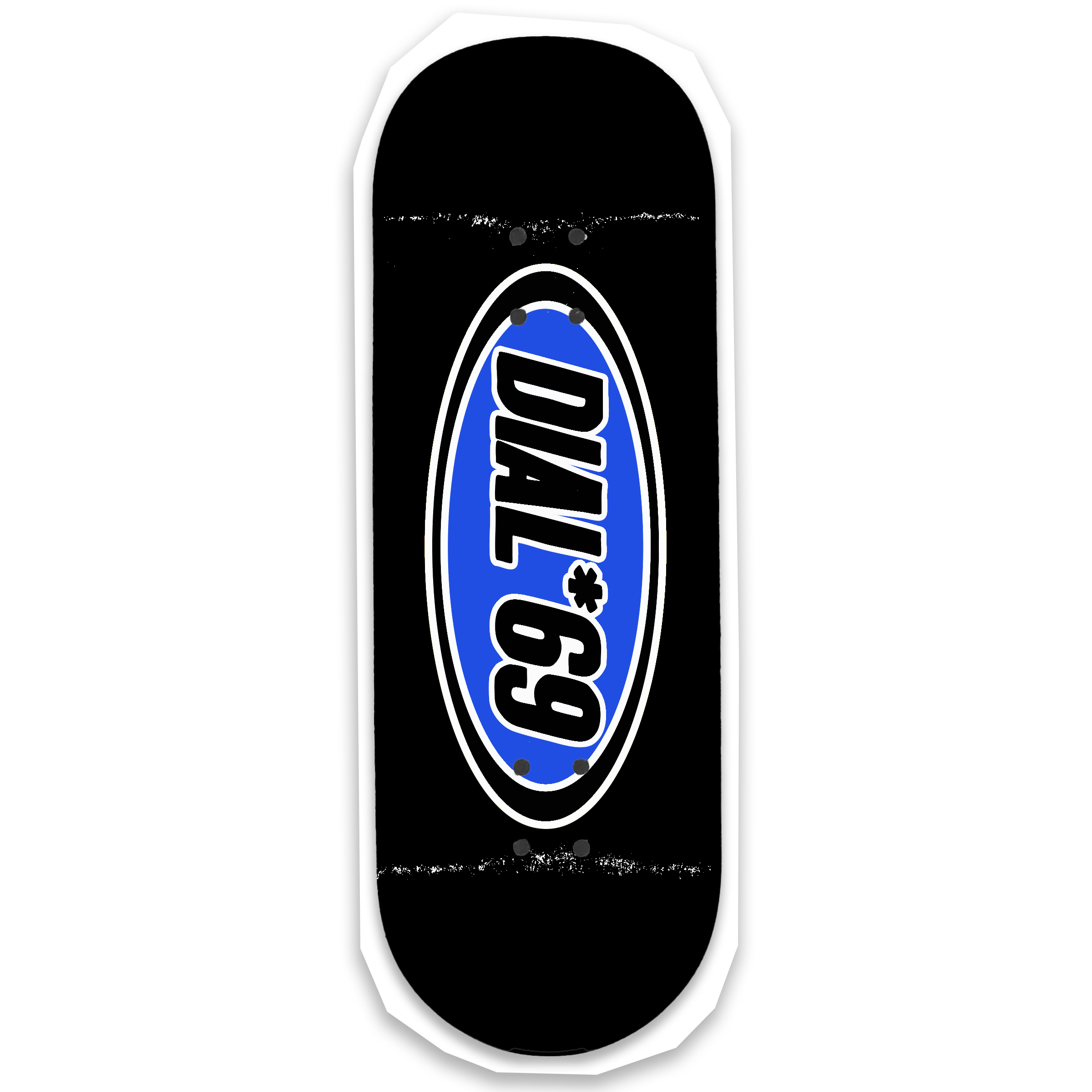 Dial *69 "Moto" Fingerboard Deck (Black)