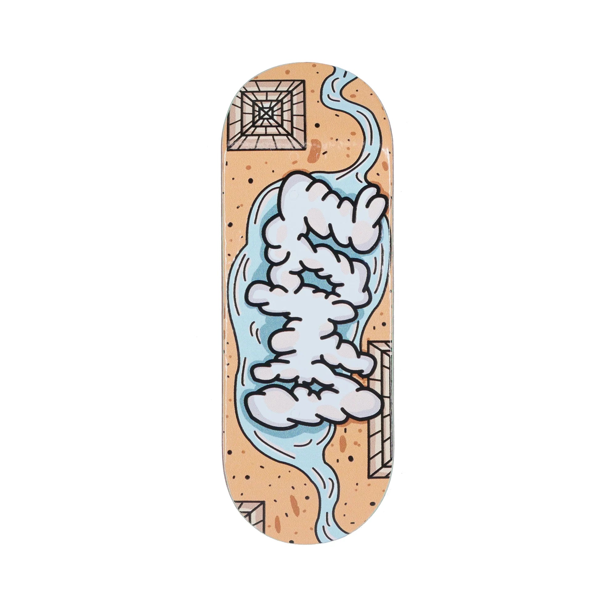 Zonawood "Calm Skies" Fingerboard Deck Fingerboard Decks Zonawood Slushcult