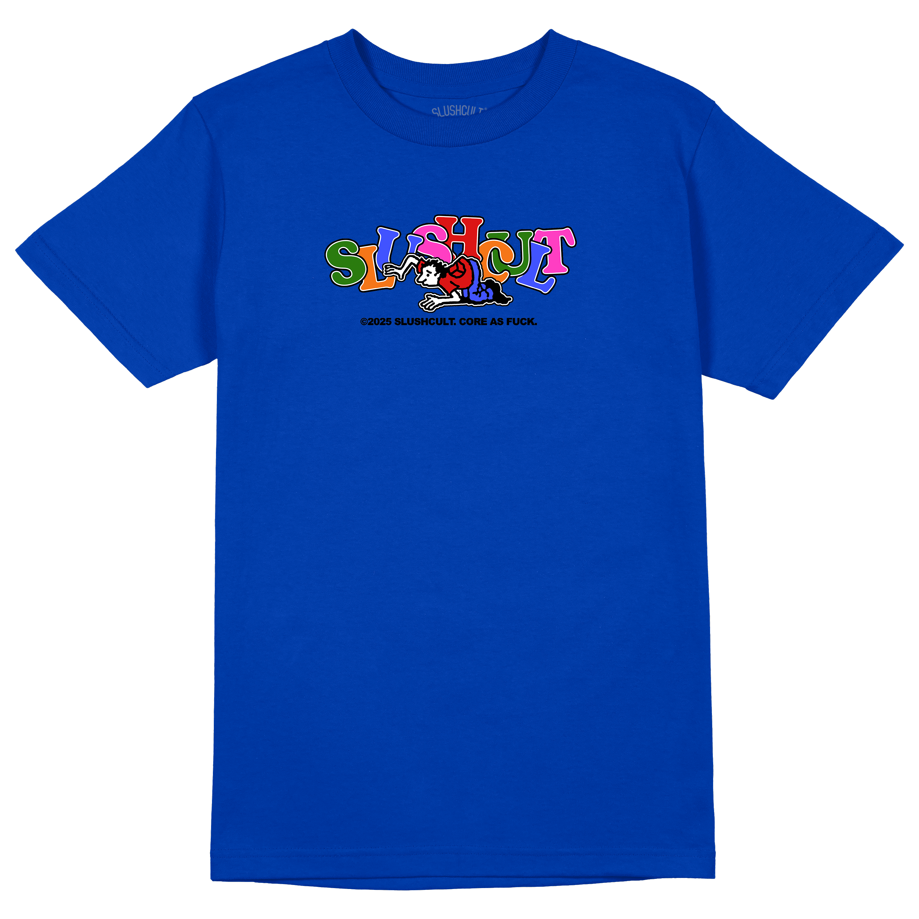 Core AF Tee Tees Slushcult Royal S Slushcult