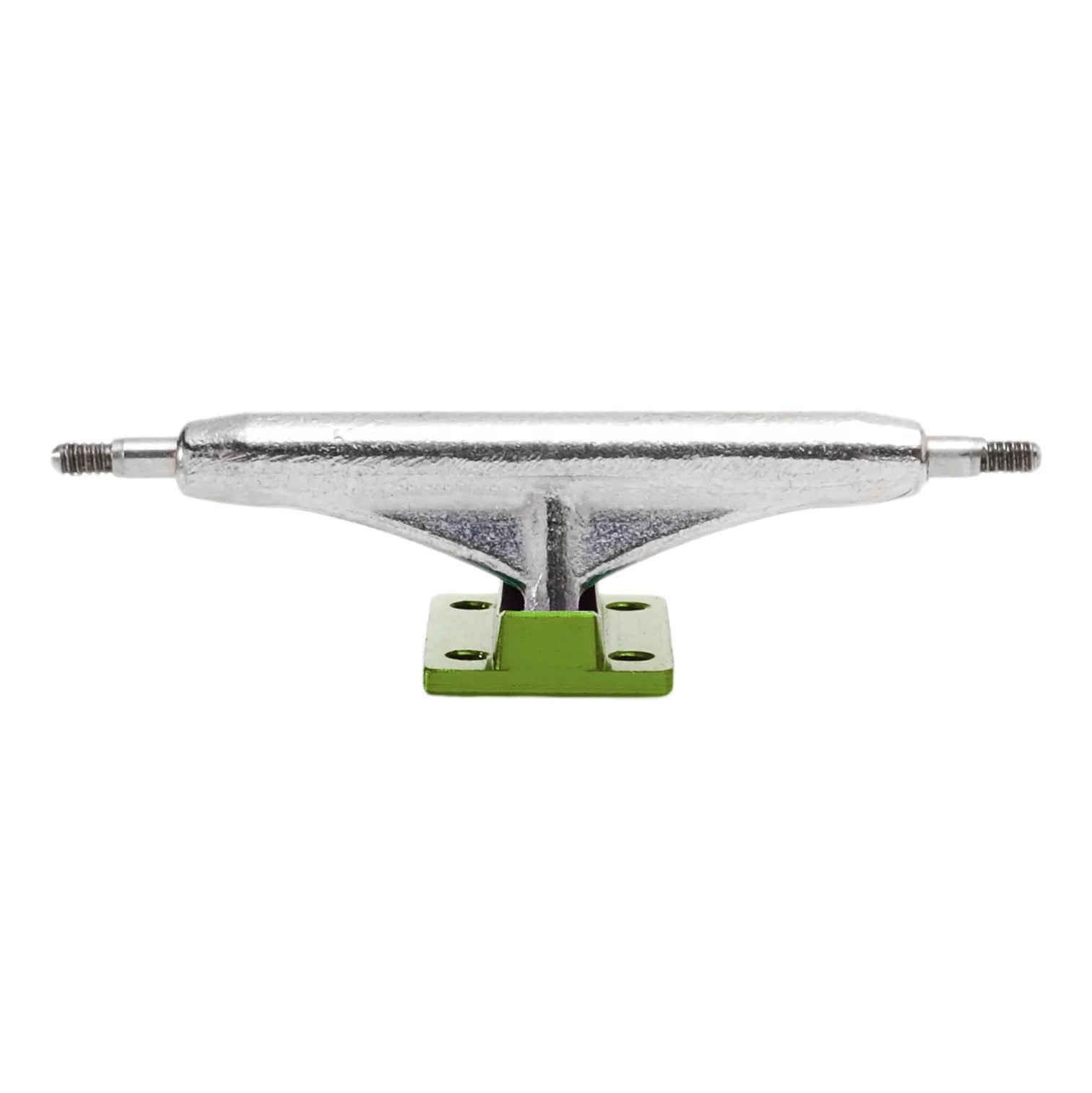 Dynamic Fingerboard Trucks Chrome/Green (34mm) Fingerboard Trucks Dynamic FB Slushcult