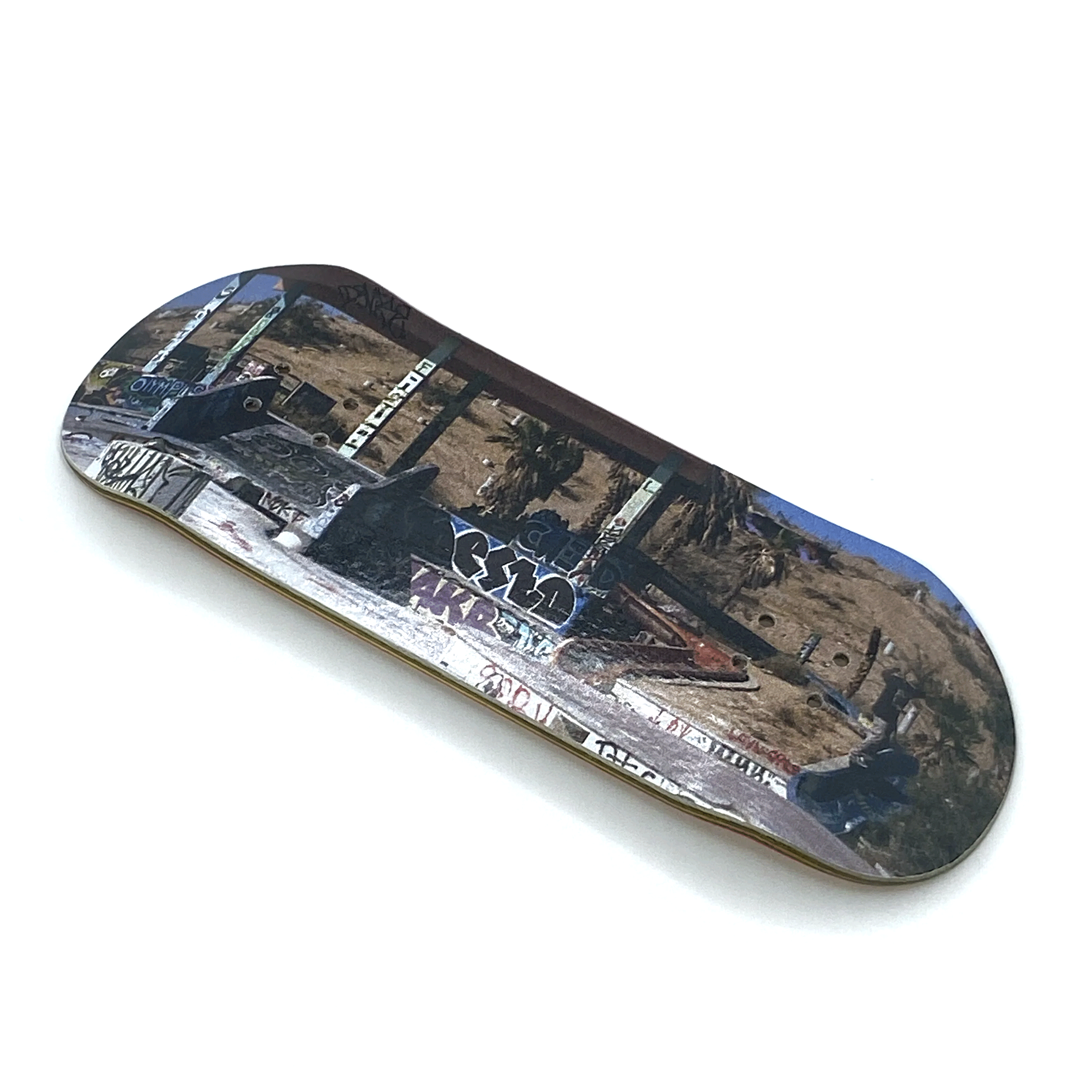 Devise Photo Series 02 "Abandoned Water Park" Fingerboard Deck Fingerboard Decks Devise Slushcult