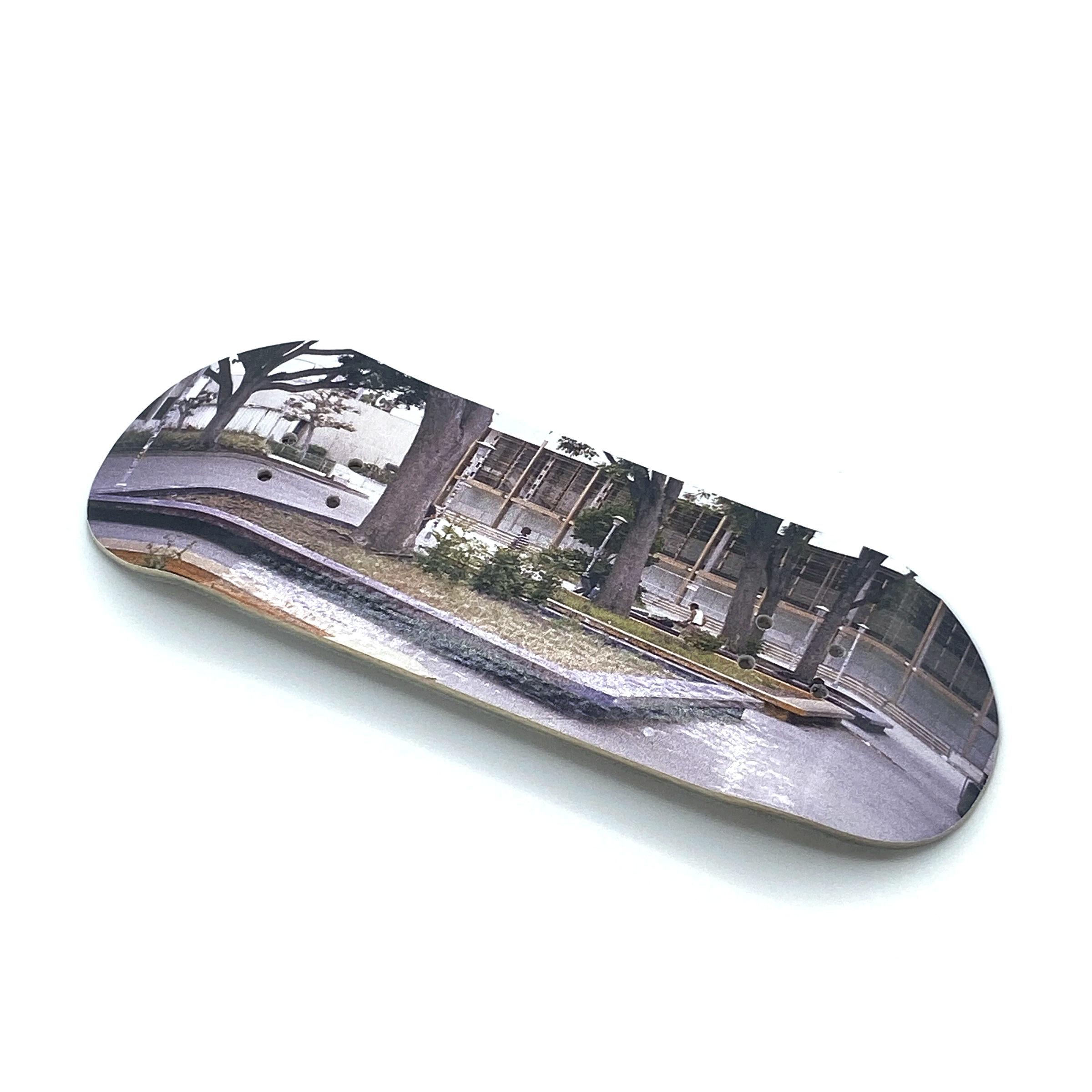 Devise Photo Series 02 "Santa Monica Courthouse" Fingerboard Deck Fingerboard Decks Devise Slushcult