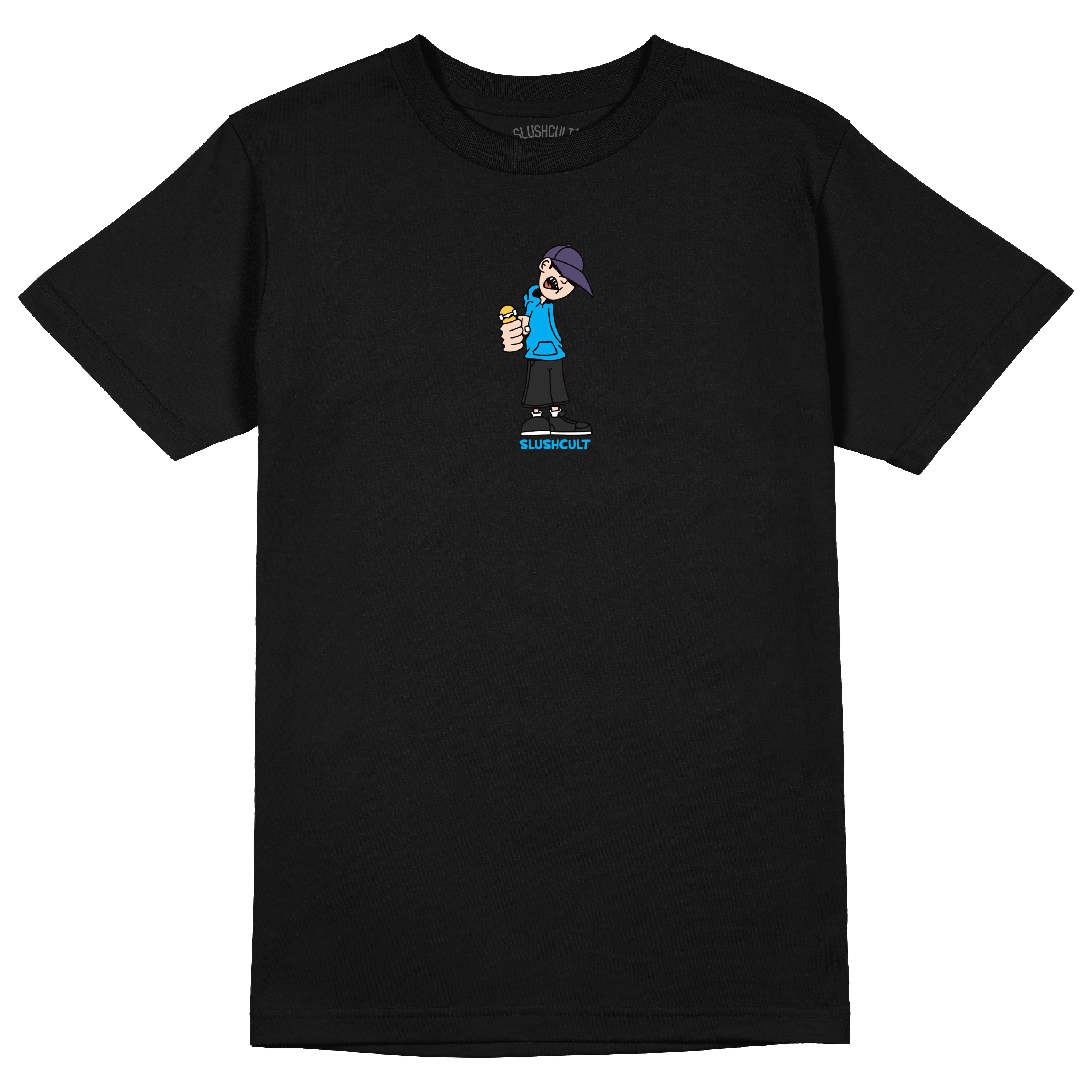 Dude Tee Tees Slushcult Black S Slushcult