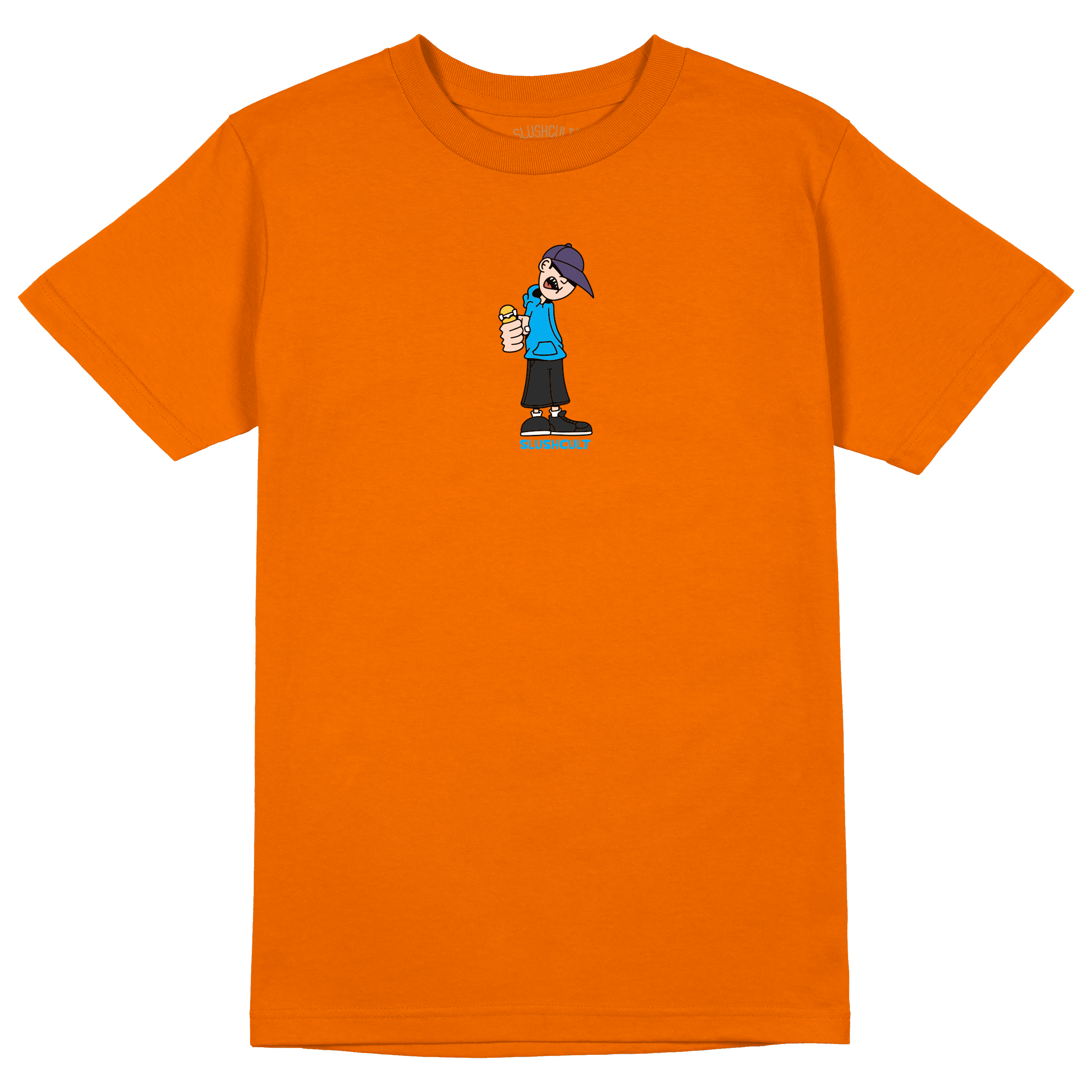 Dude Tee Tees Slushcult Orange S Slushcult