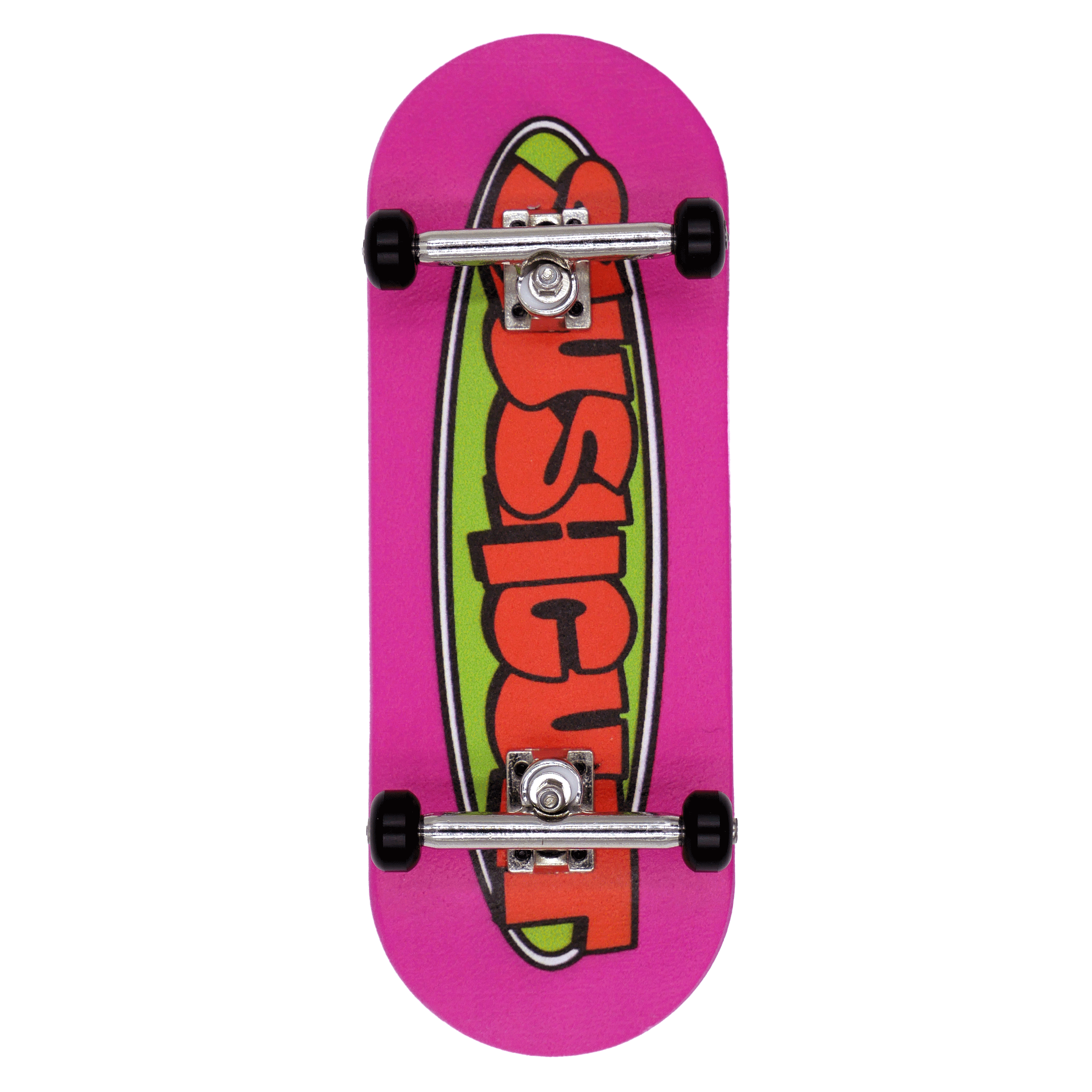 Slushcult "Grom" Series 009 Fingerboard Complete - New Oval (Pink) Fingerboard Completes Slushcult Slushcult