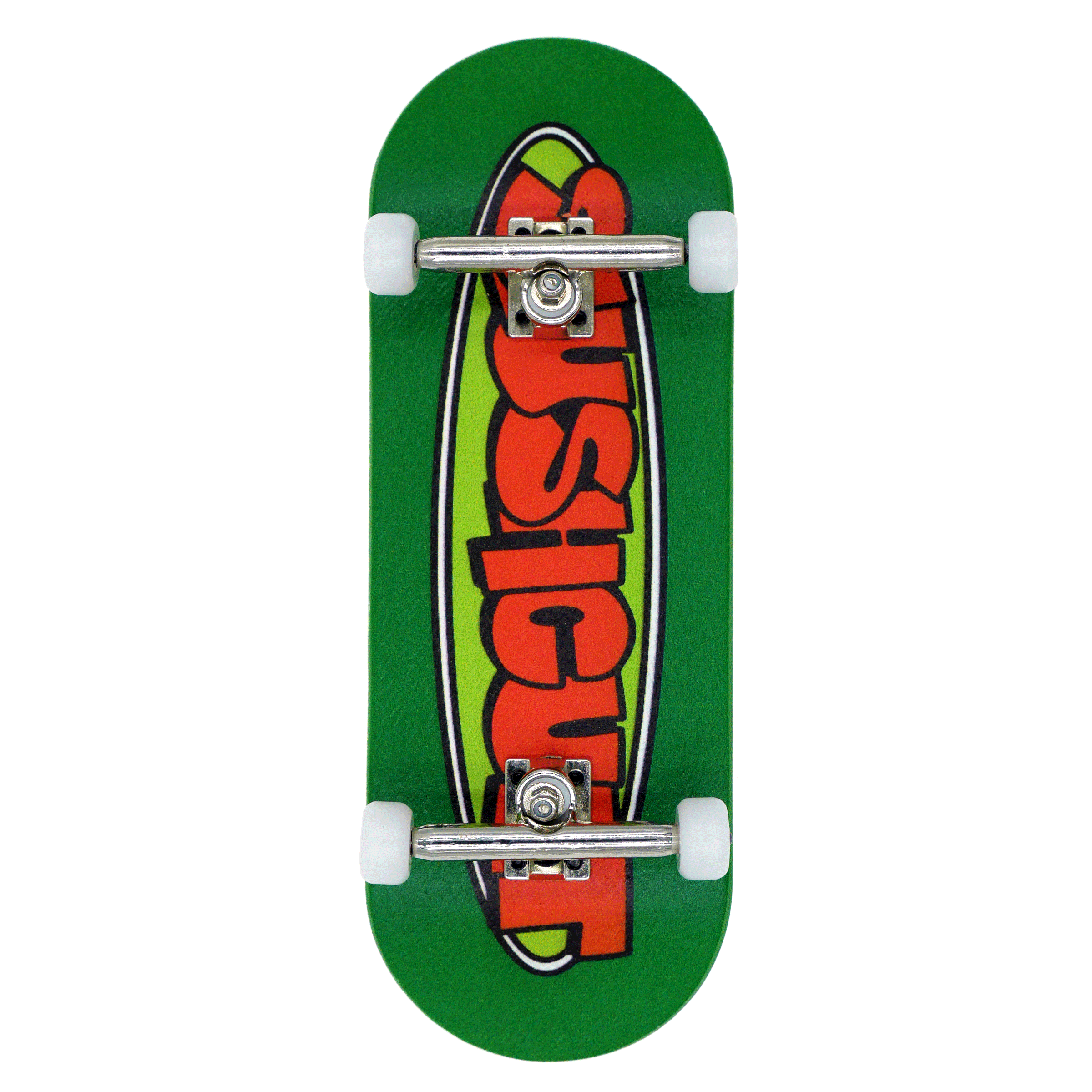 Slushcult "Grom" Series 009 Fingerboard Complete - New Oval (Green) Fingerboard Completes Slushcult Slushcult