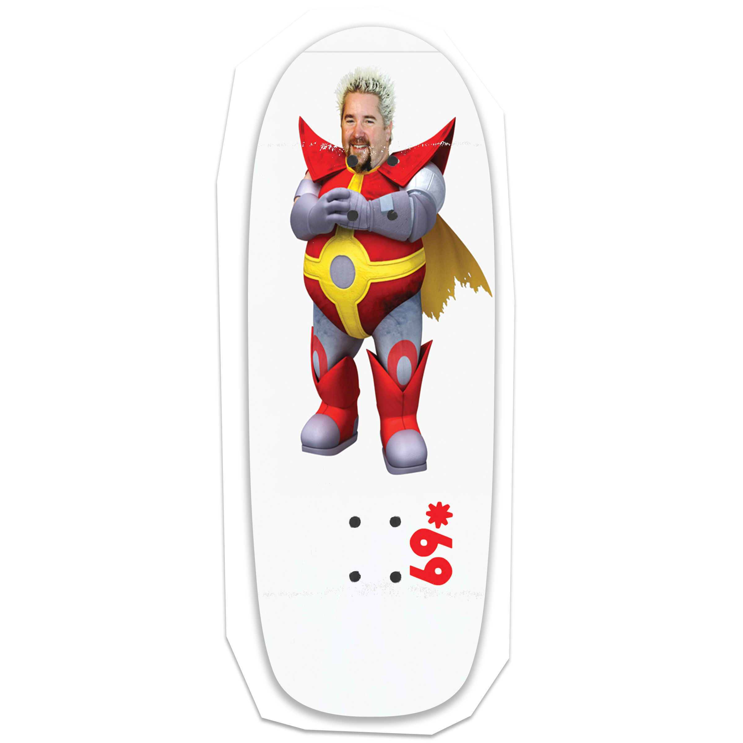 Dial *69 "Guy" Fingerboard Deck Fingerboard Decks Dial *69 Bum Shape 35.69mm Slushcult