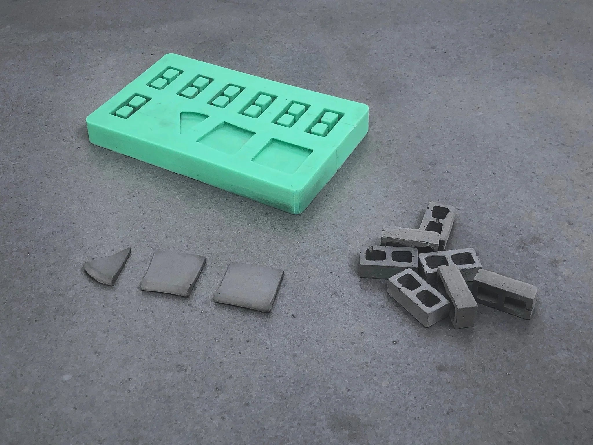 Create Your Skate - Concrete Brick/Coping Mold Fingerboard Mold Create Your Skate Slushcult