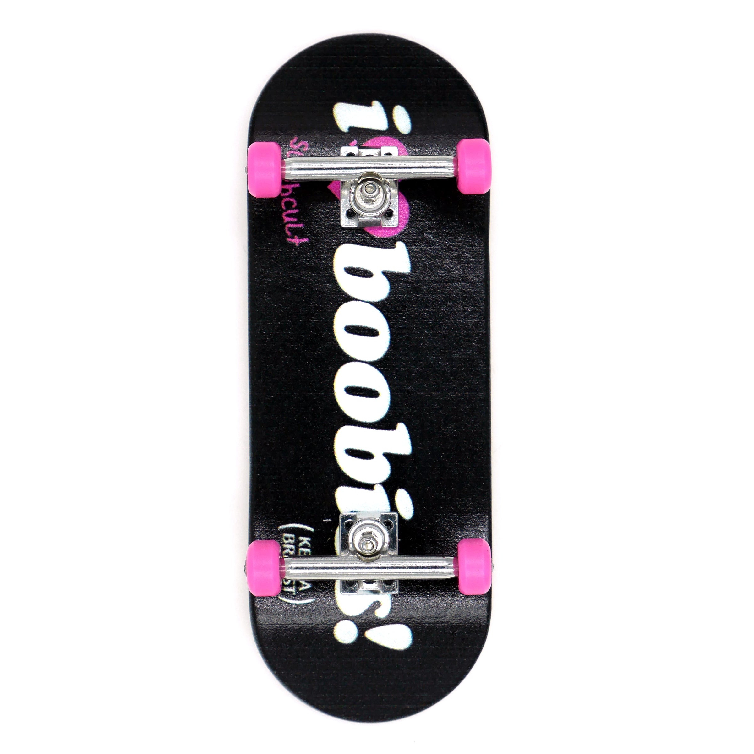 Keep A Breast Foundation x Slushcult Grom Fingerboard Complete - Black Fingerboard Completes Slushcult Slushcult