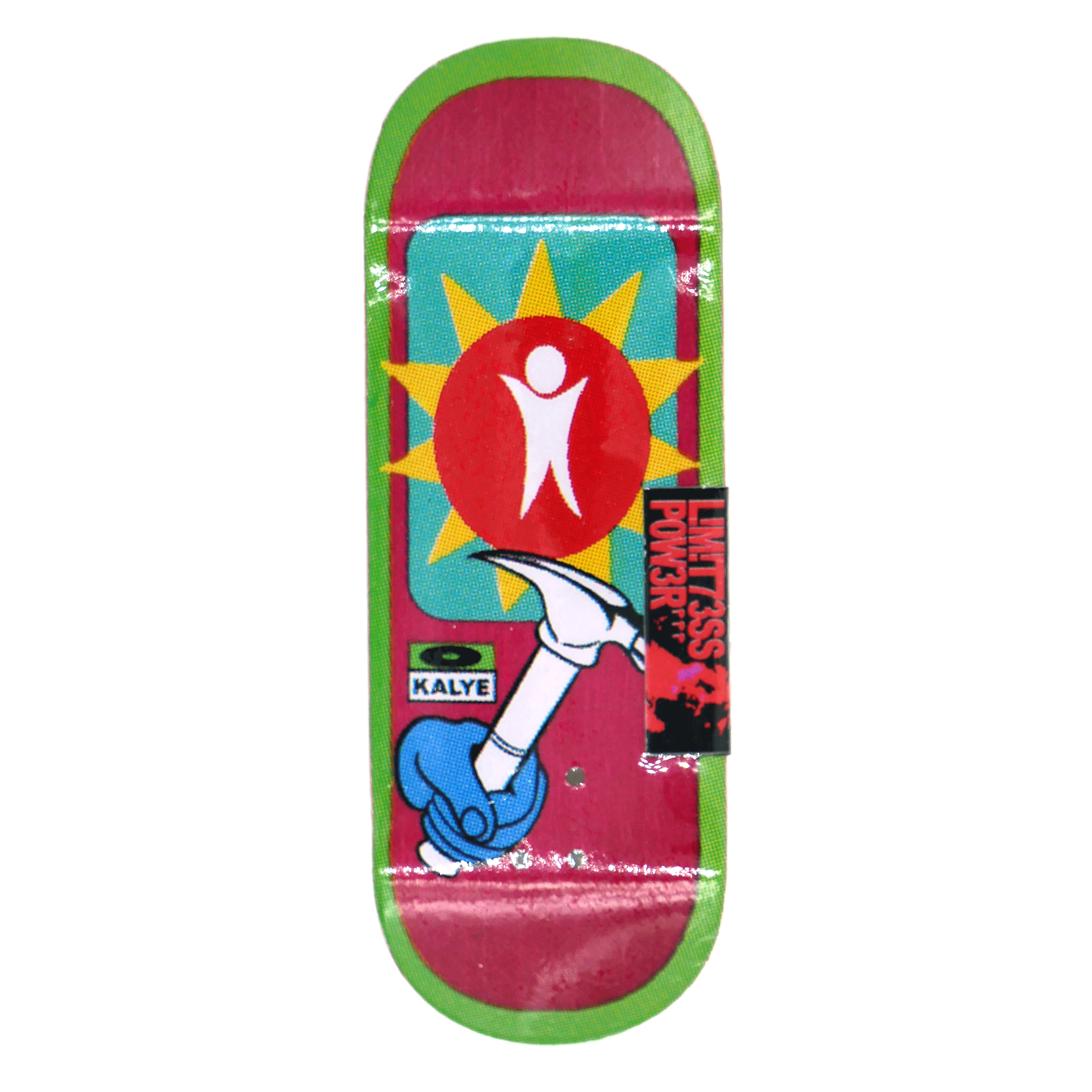 Kalye "Energy" Fingerboard Deck (Random Color Ply)