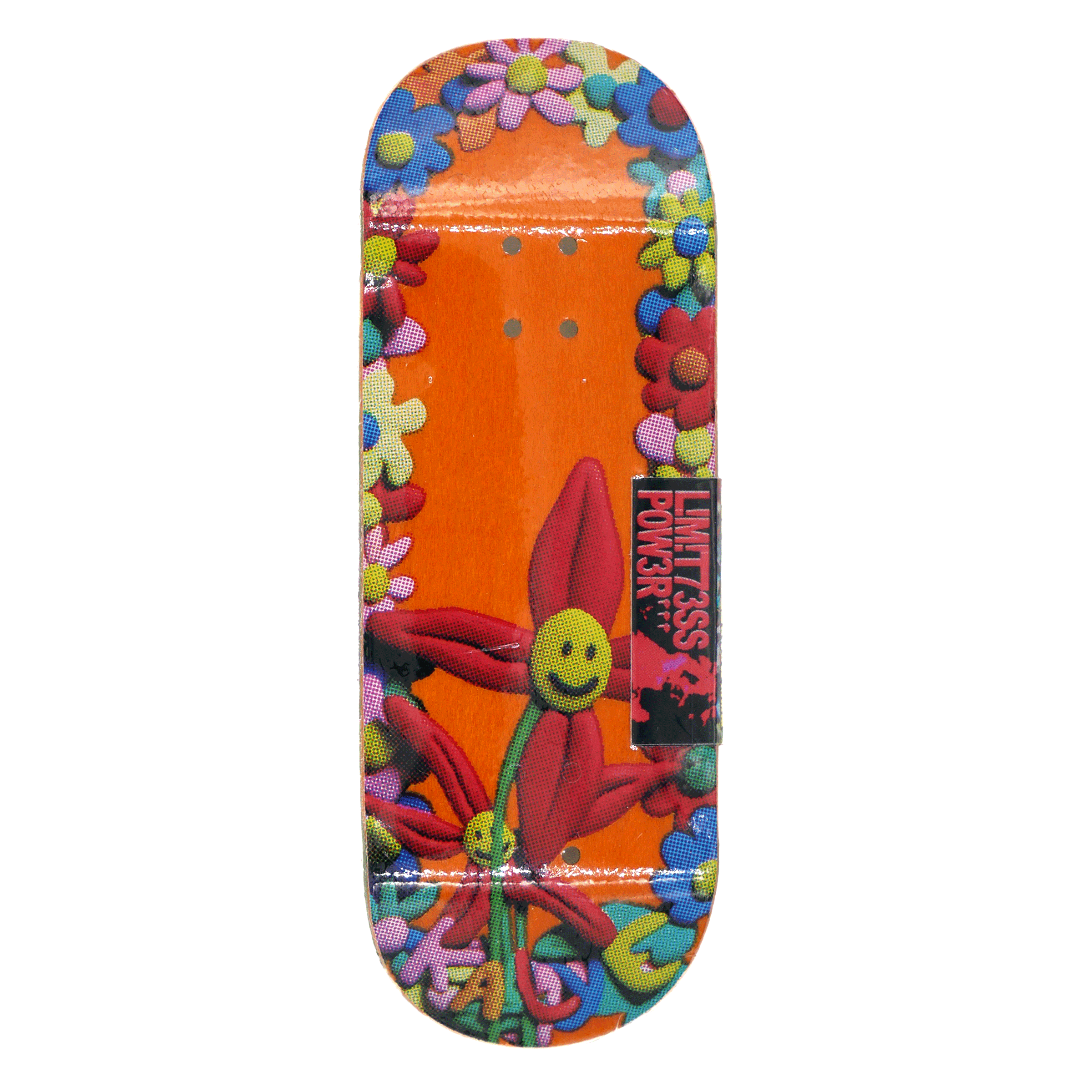 Kalye "Clay Flowers" Fingerboard Deck (Random Color Ply)