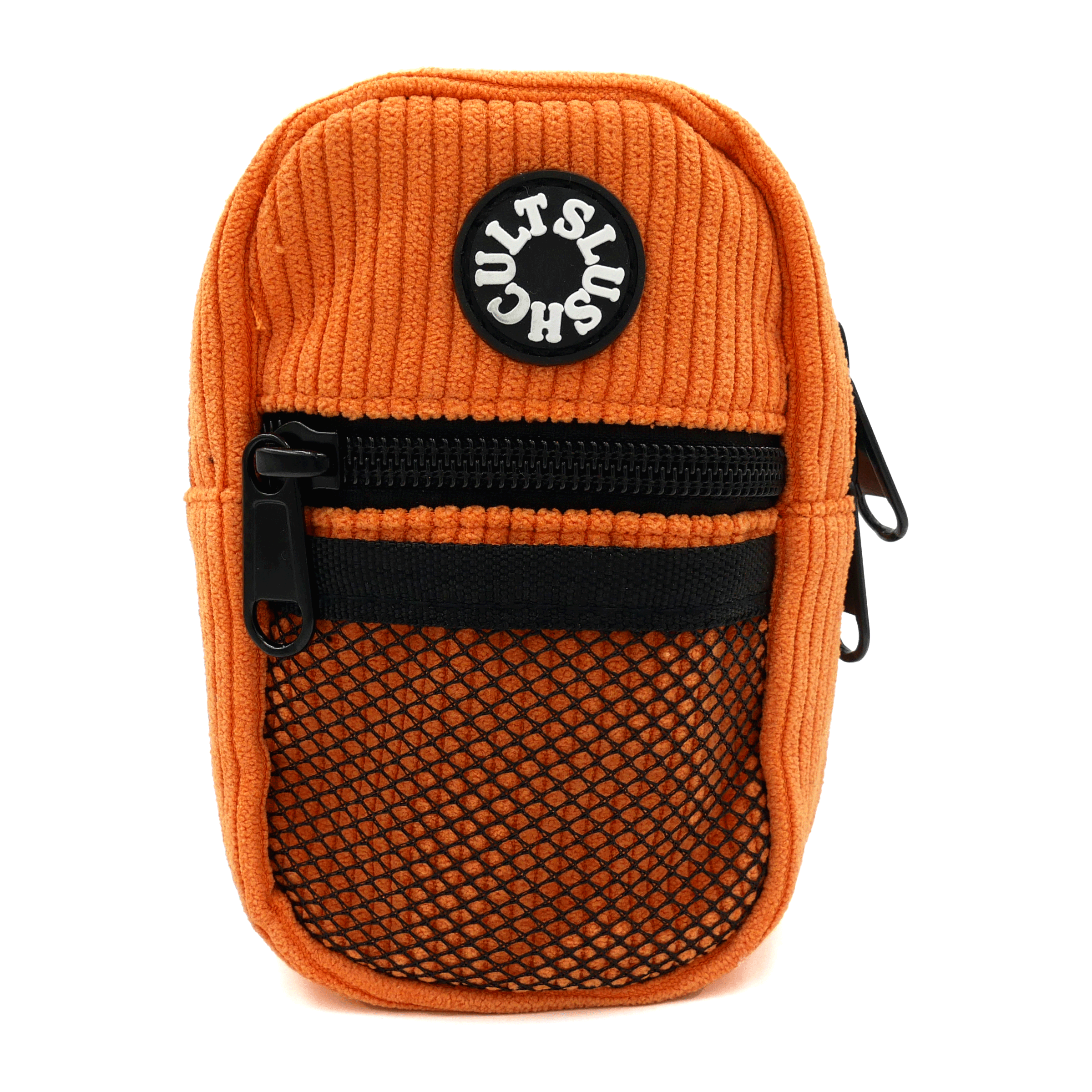 Slushcult Mini Side Bag (Orange Corduroy) Bags Slushcult Slushcult
