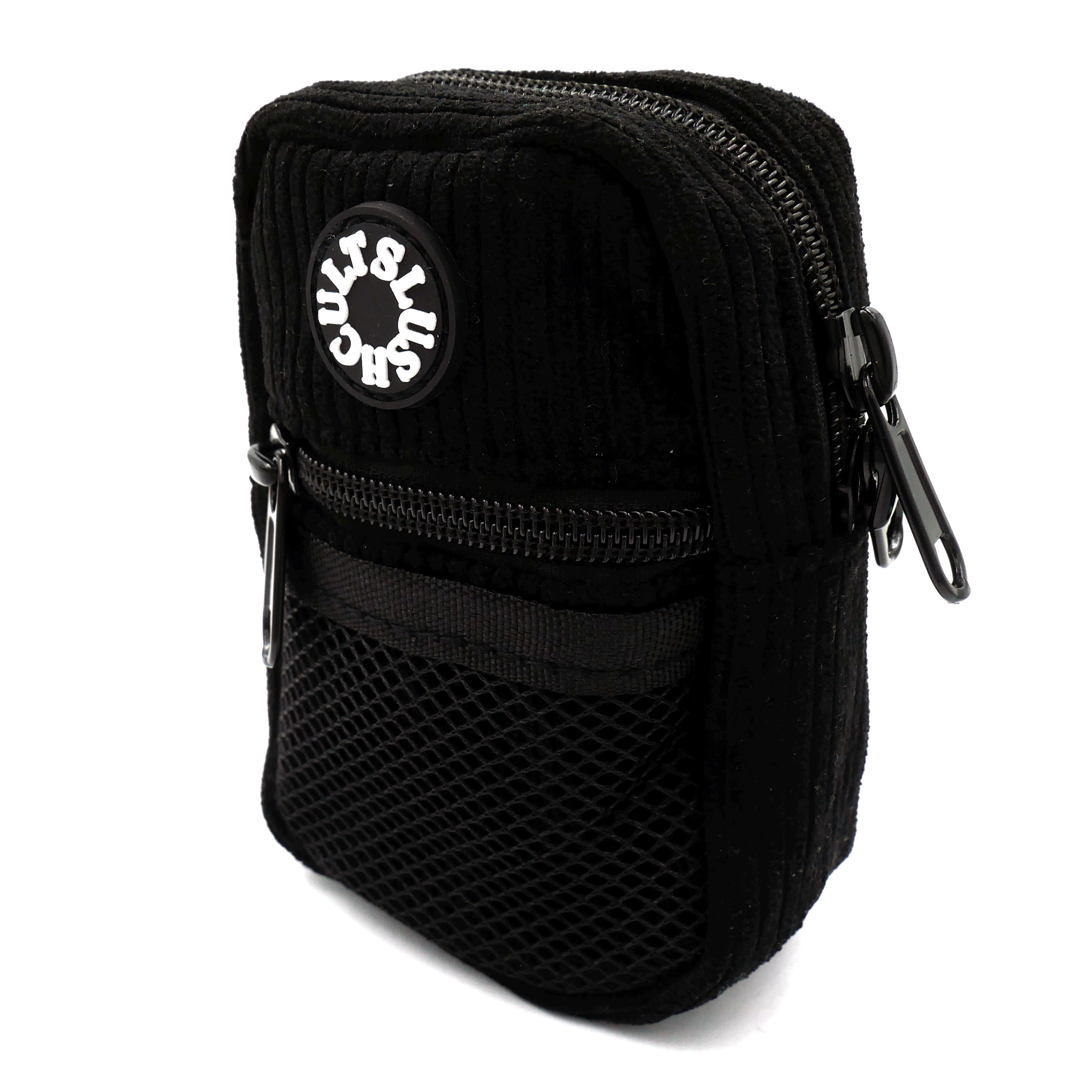 Slushcult Mini Side Bag (Black Corduroy) Bags Slushcult Slushcult