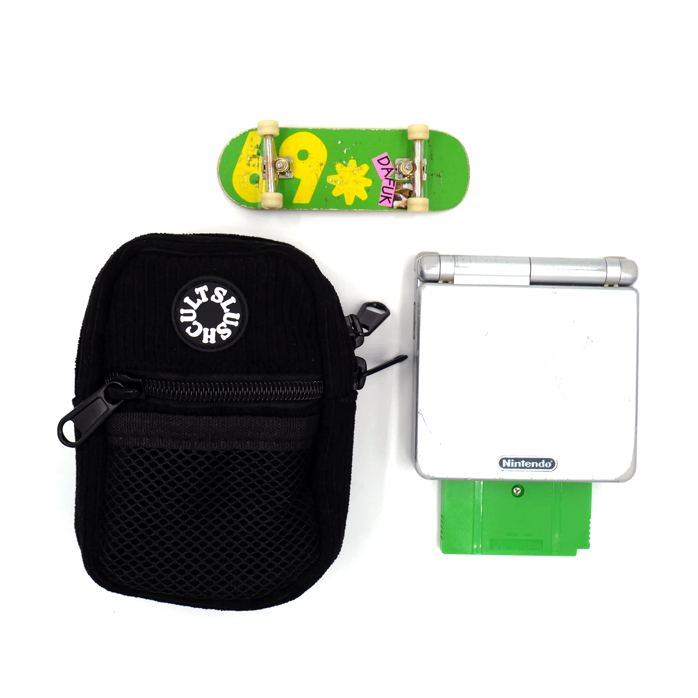 Slushcult Mini Side Bag (Black Corduroy) Bags Slushcult Slushcult