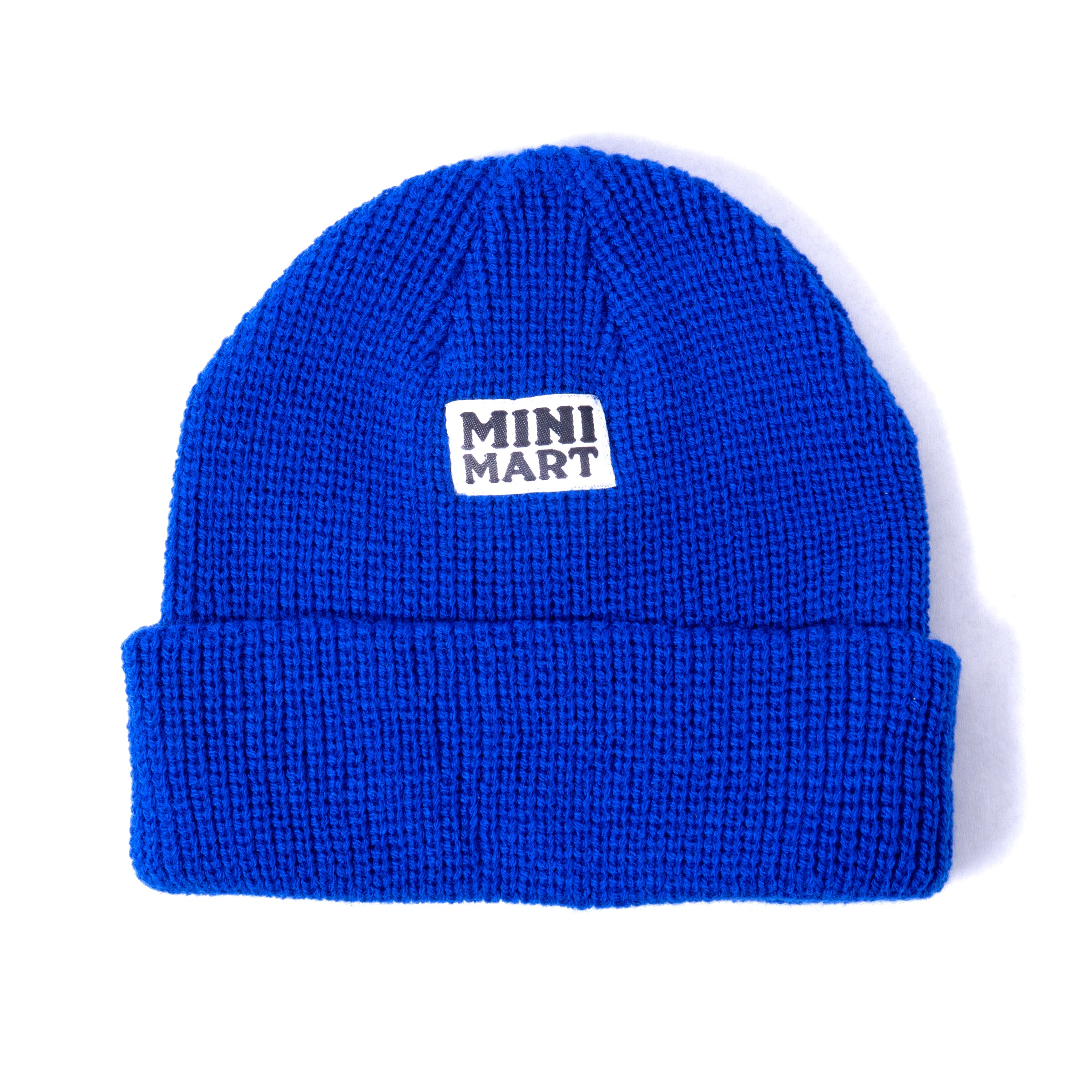 Mini Mart Fold Beanie Royal Blue Beanies Slushcult    Slushcult
