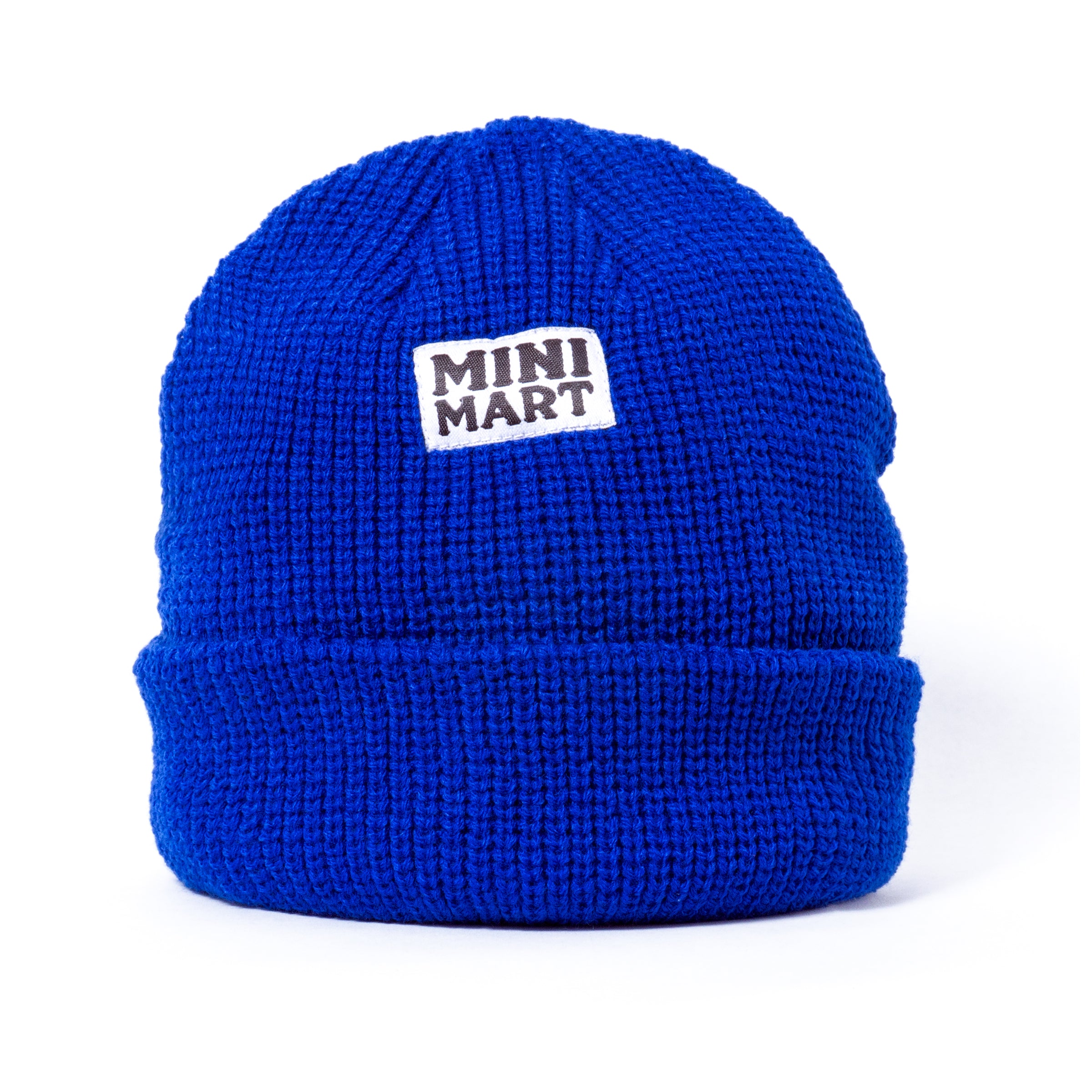 Mini Mart Fold Beanie Royal Blue Beanies Slushcult    Slushcult