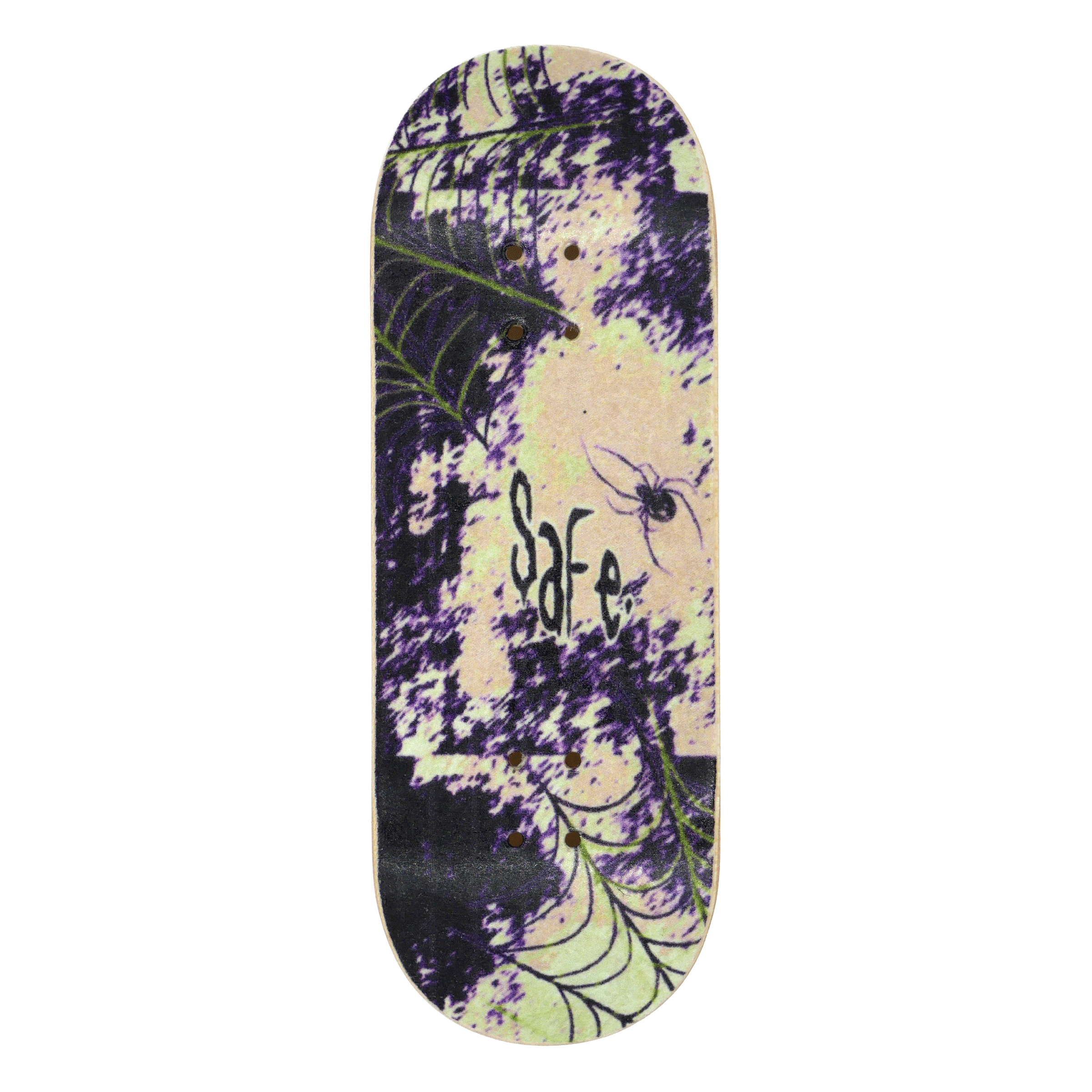 Funeral Co. "Safety Web" Fingerboard Deck (Exclusive Colorway) Fingerboard Decks Funeral Co Slushcult