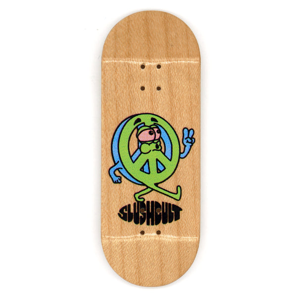 Slushcult "Peace Out" Pro Fingerboard Deck MINI Skate Shop Slushcult    Slushcult