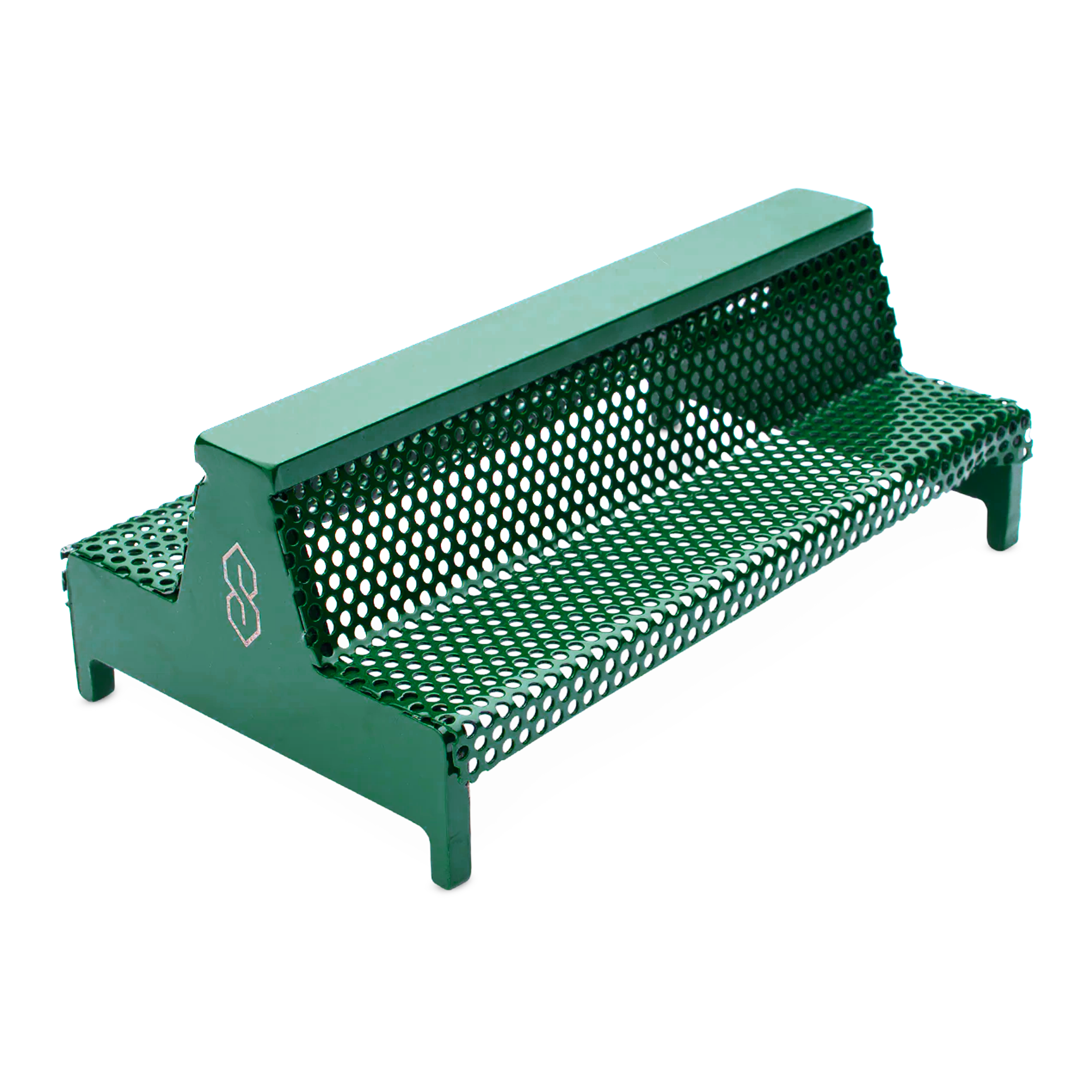 Grind Right Nuzzi Signature Bench Green Fingerboard Obstacles Grind Right Slushcult