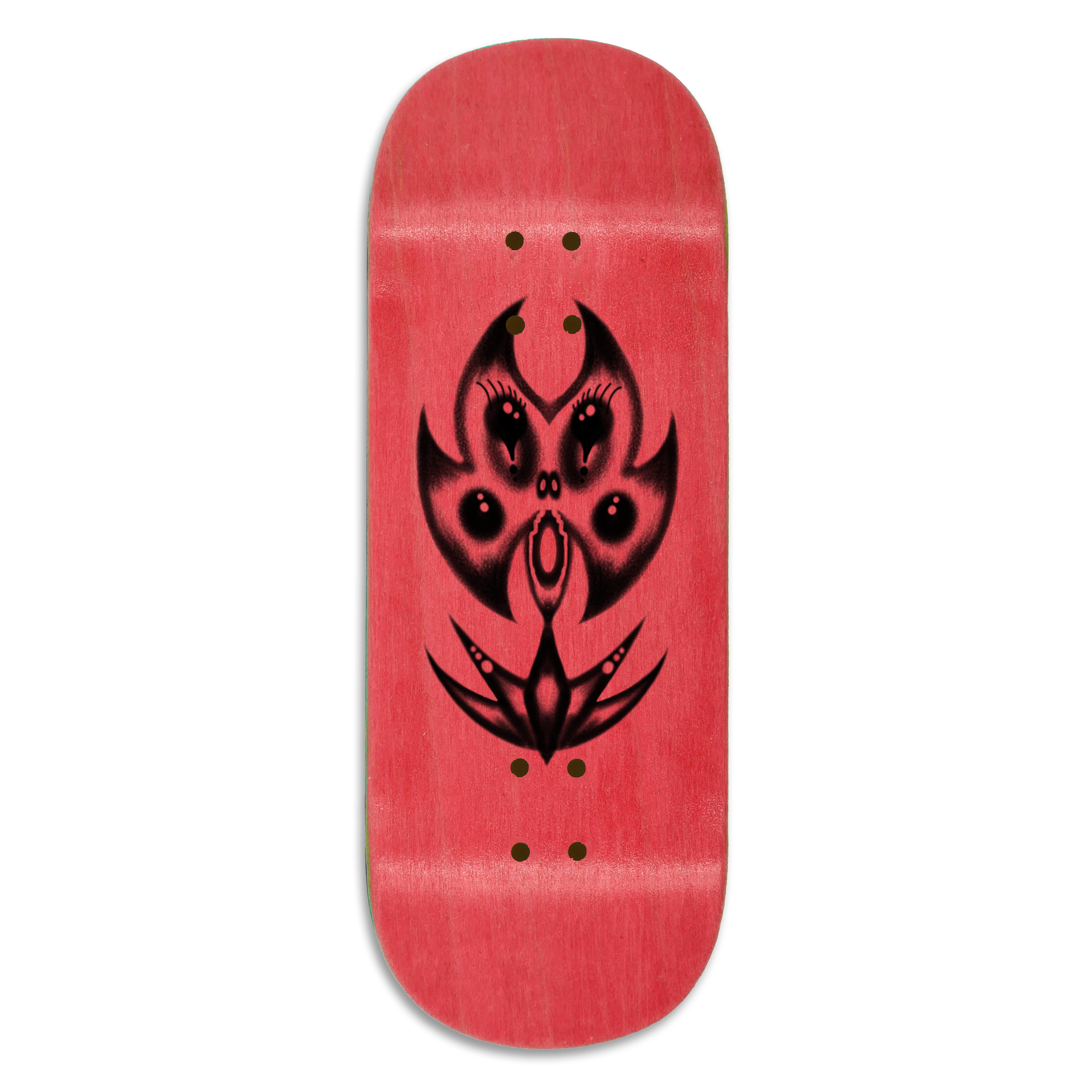 Slushcult x Ollie "Lotus" Shop Fingerboard Deck (Clear) Slushcult x DK Decks Slushcult Slushcult