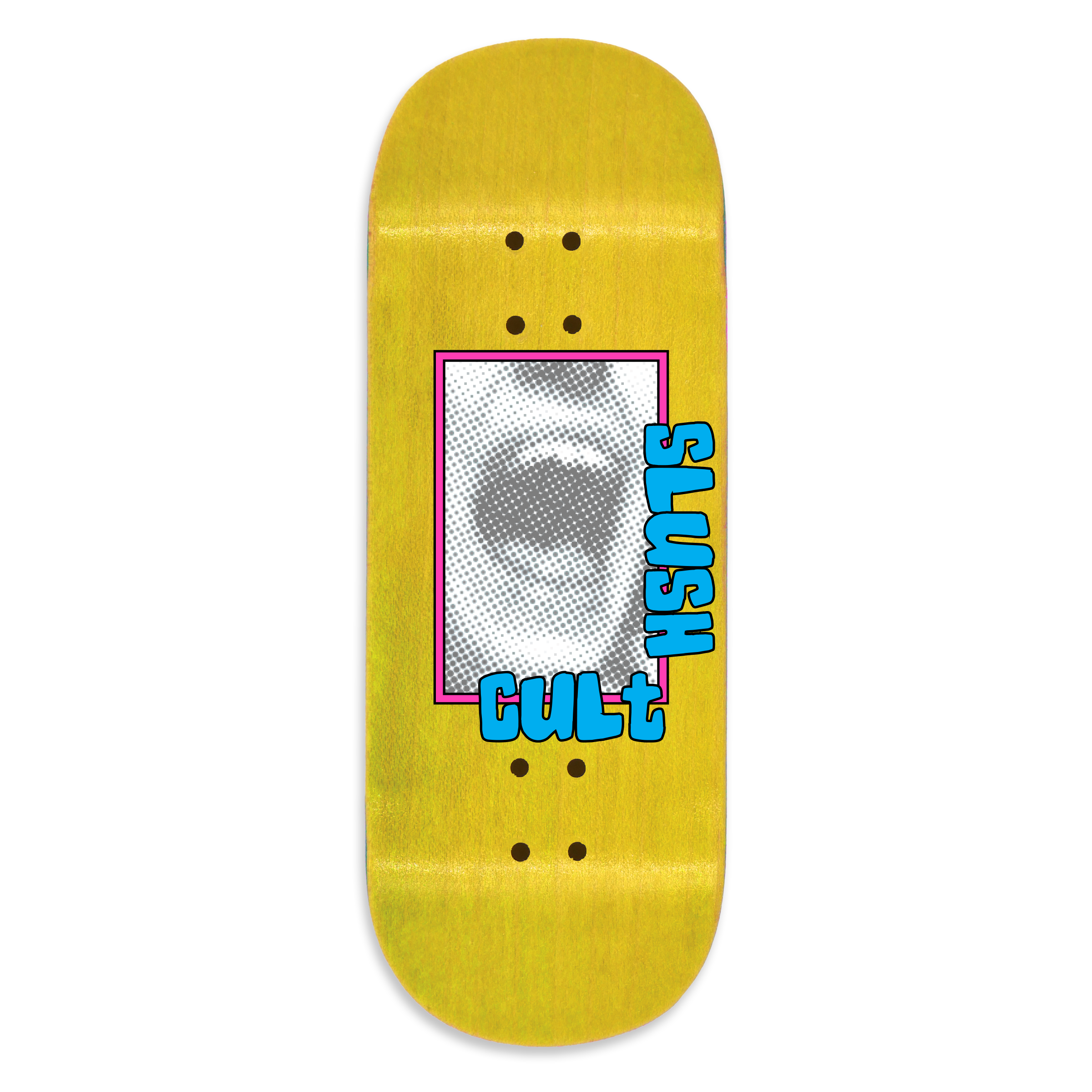 Slushcult "Out Loud" Fingerboard Deck (Clear) Slushcult x DK Decks Slushcult Slushcult