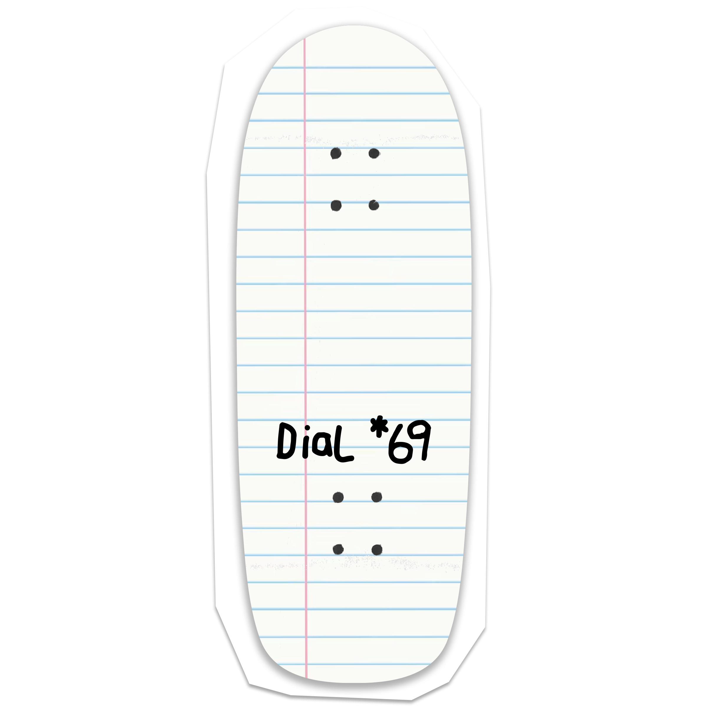 Dial *69 "Paper" Fingerboard Deck