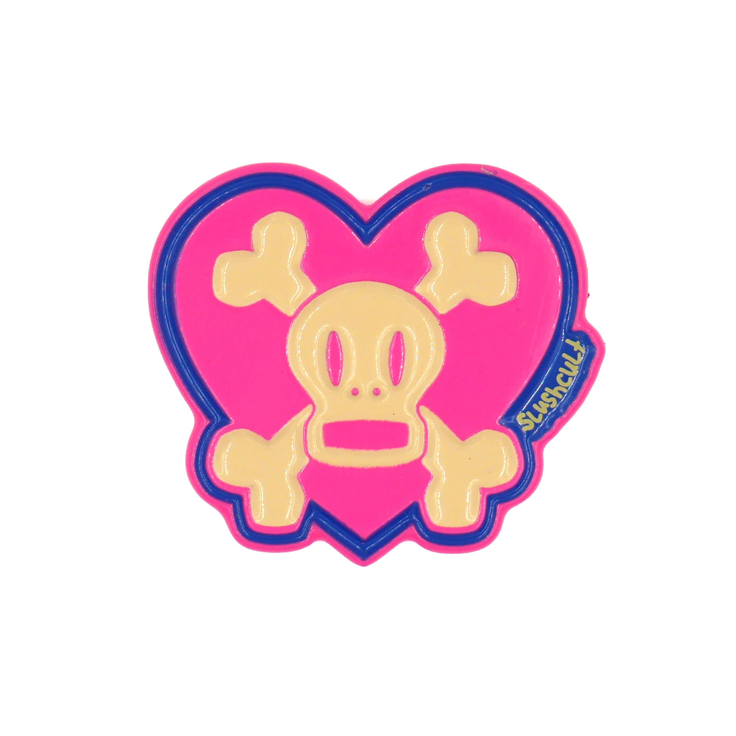 Skurvy Hearts Enamel Pin Pins Paul Frank Collab    Slushcult