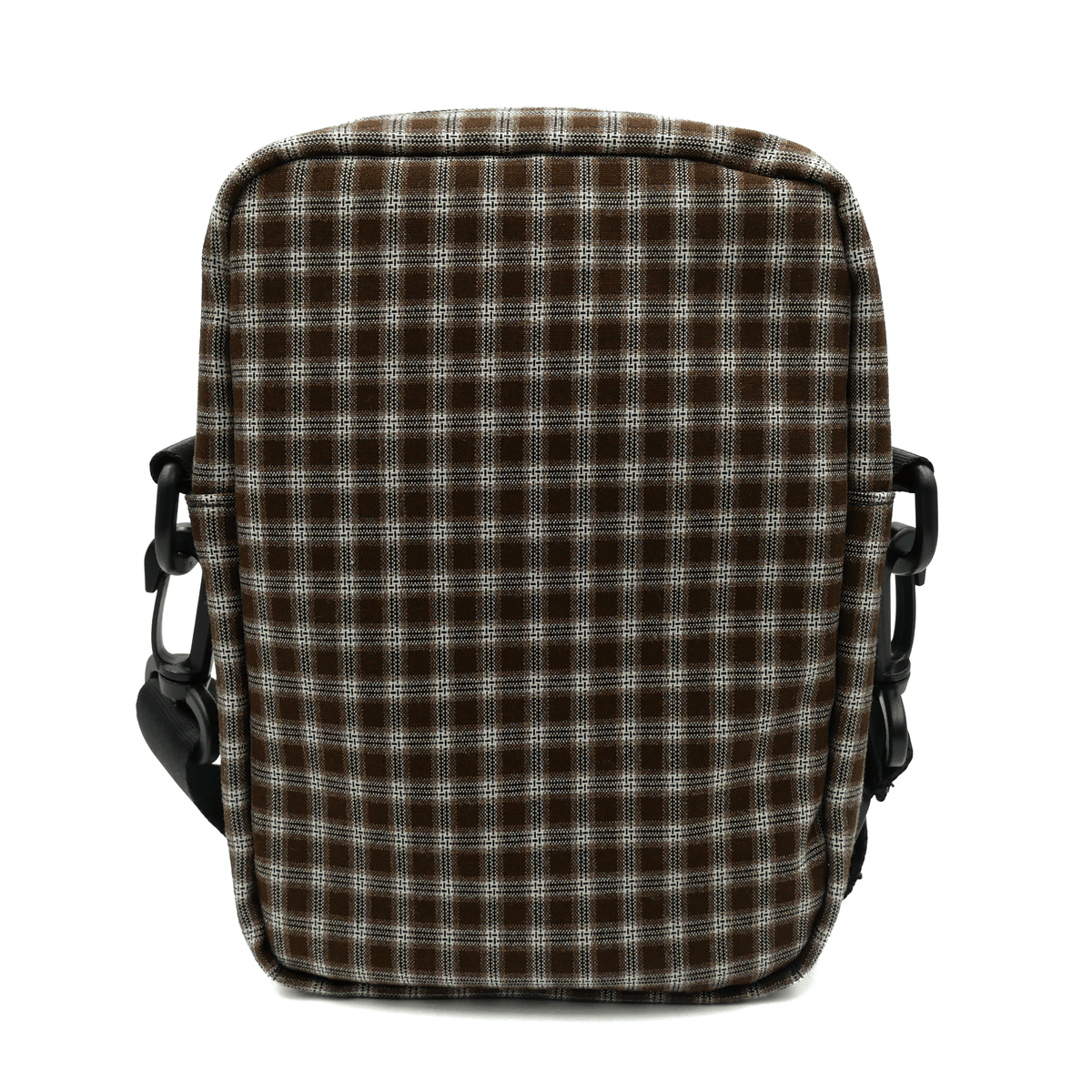 Anywhere Side Bag (Brown Plaid) Bags Slushcult Slushcult