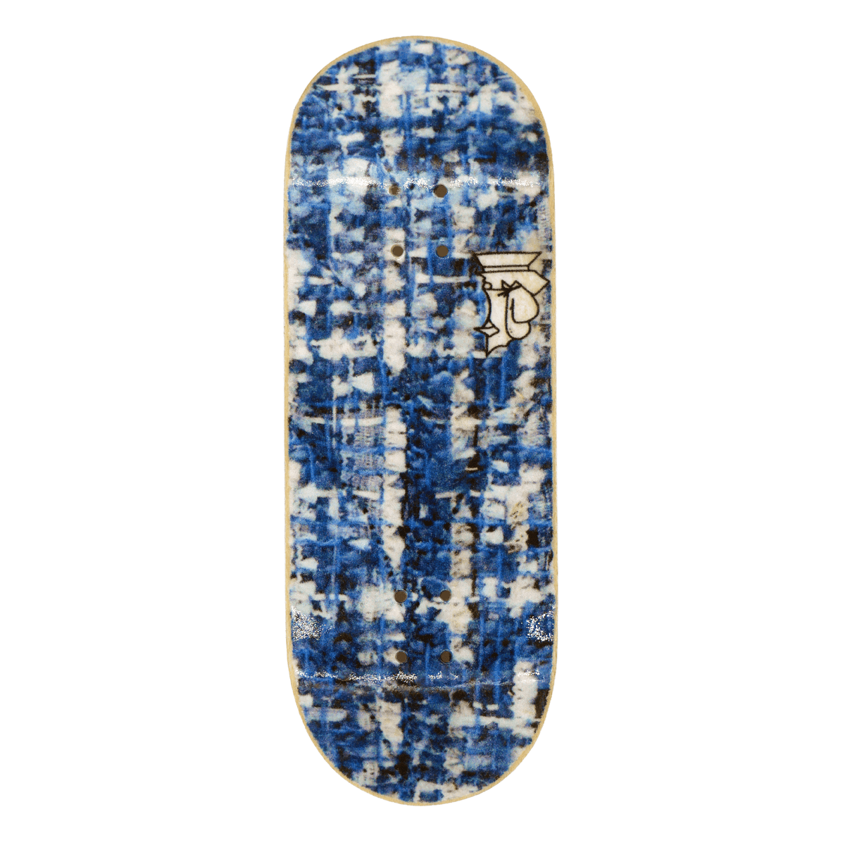 Presto "Plaids" Fingerboard Deck Fingerboard Decks Presto 34mm / Blue Slushcult
