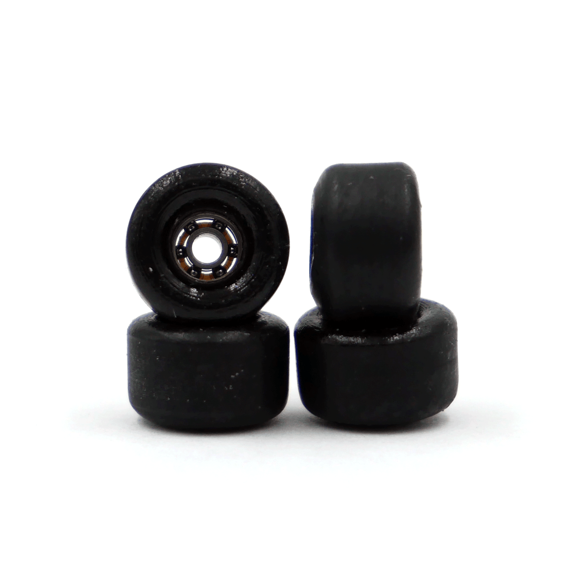 Rinno Wheelz "Black" Fingerboard Wheels Fingerboard Wheels Bloob Conical Slushcult