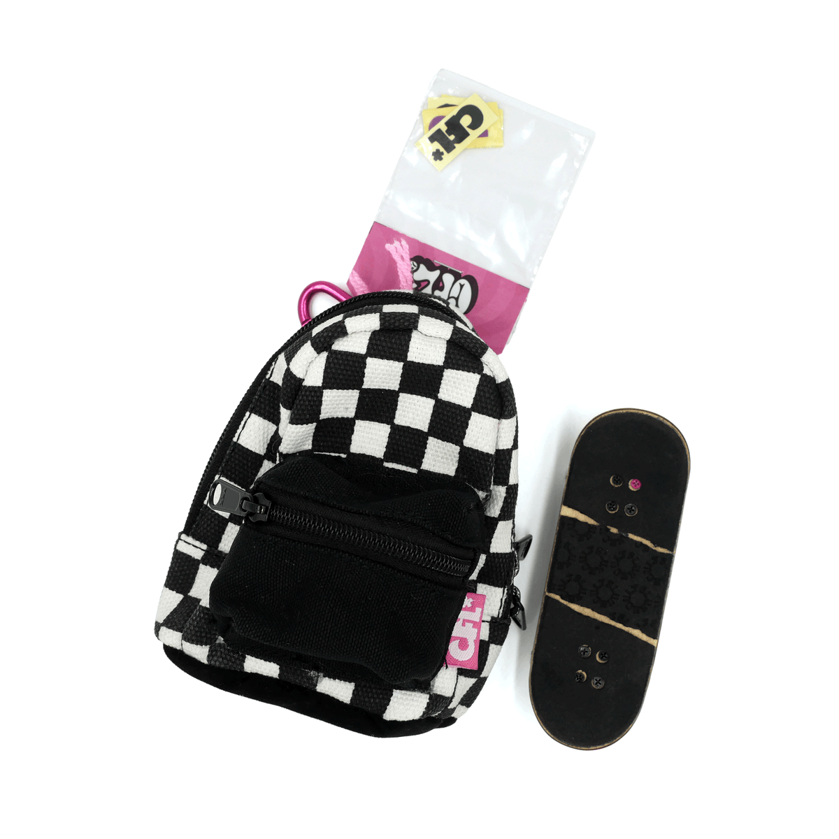 CFL "Huba Mini Backback" Fingerboard Bag (Chex Canvas)