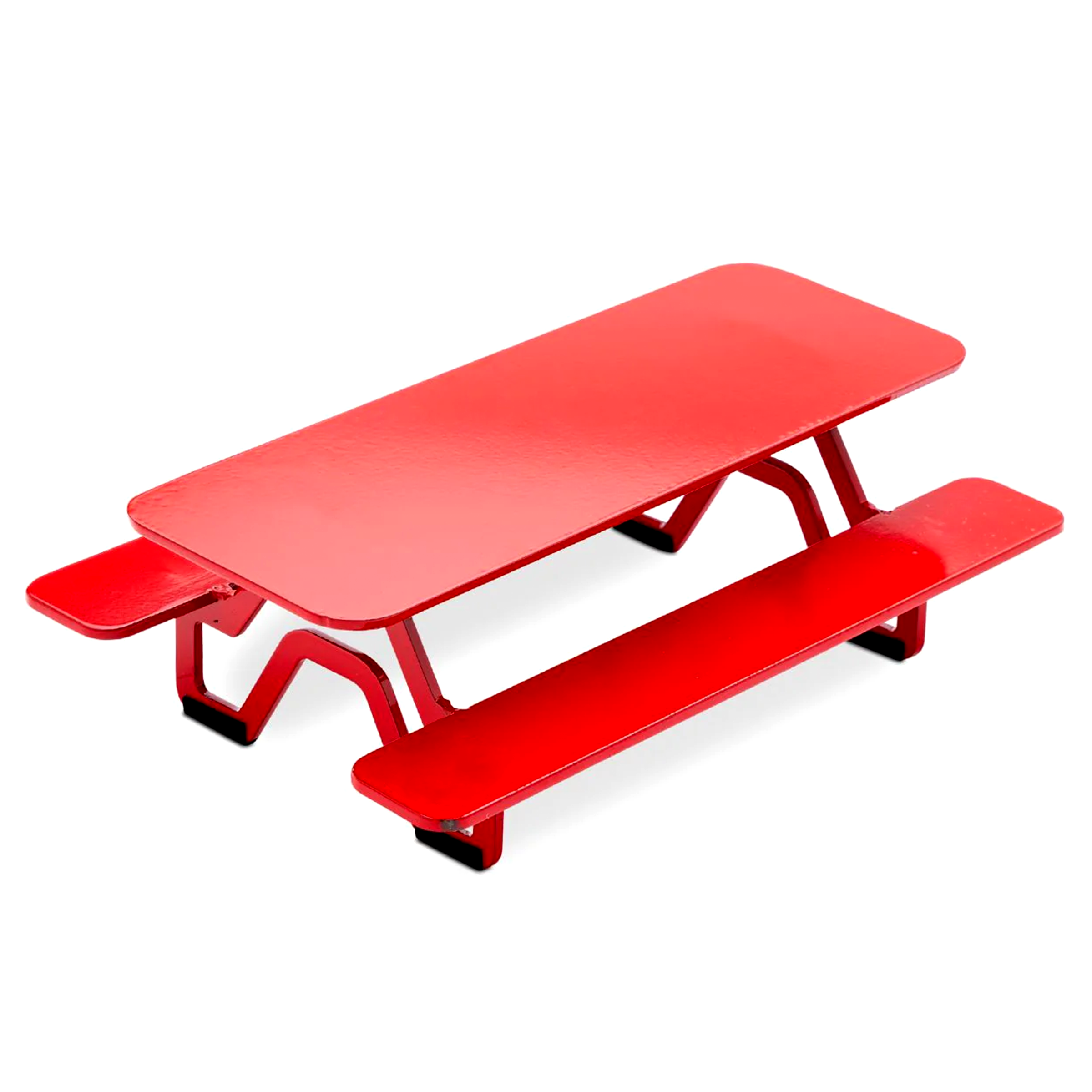 Grind Right Picnic Table (Red) Fingerboard Obstacles Grind Right Slushcult