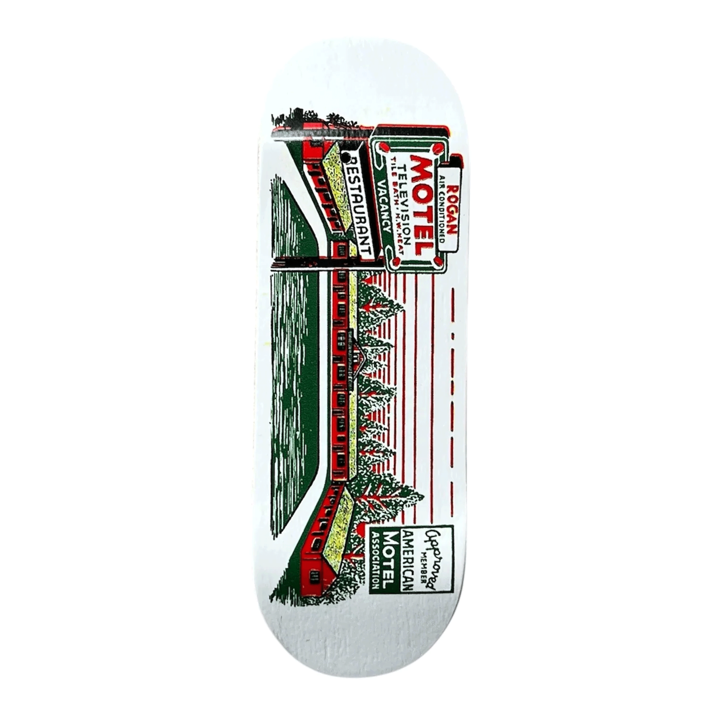 Rogan Deck Co - Motel Fingerboard Decks Rogan Deck Co Slushcult