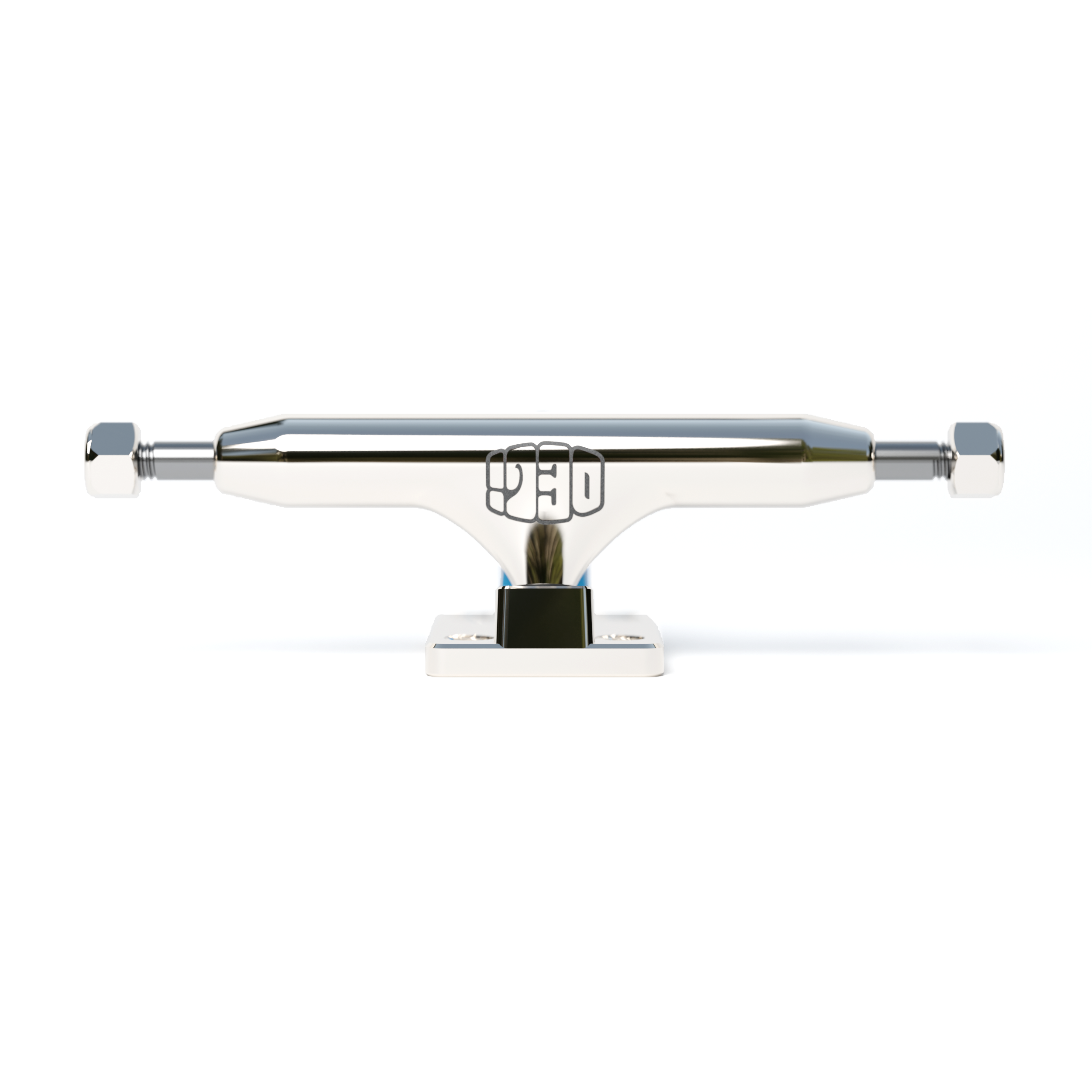 Type 2 Trux by Deli Decks Chrome - Hex Hybrid (34mm) Fingerboard Trucks Deli Decks Slushcult