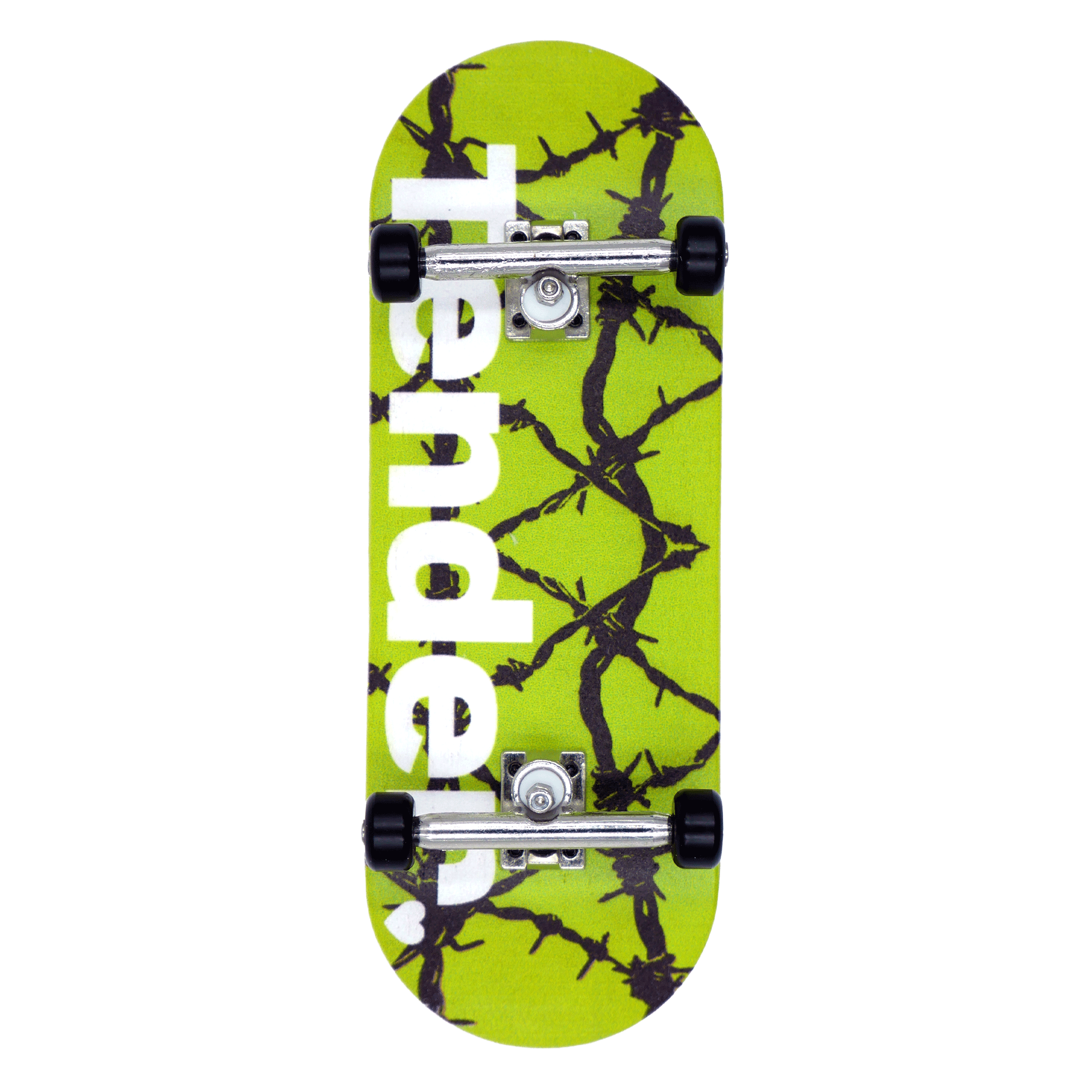 Tender Fingerboard Complete - Barbed (Green) Fingerboard Completes Tender Slushcult
