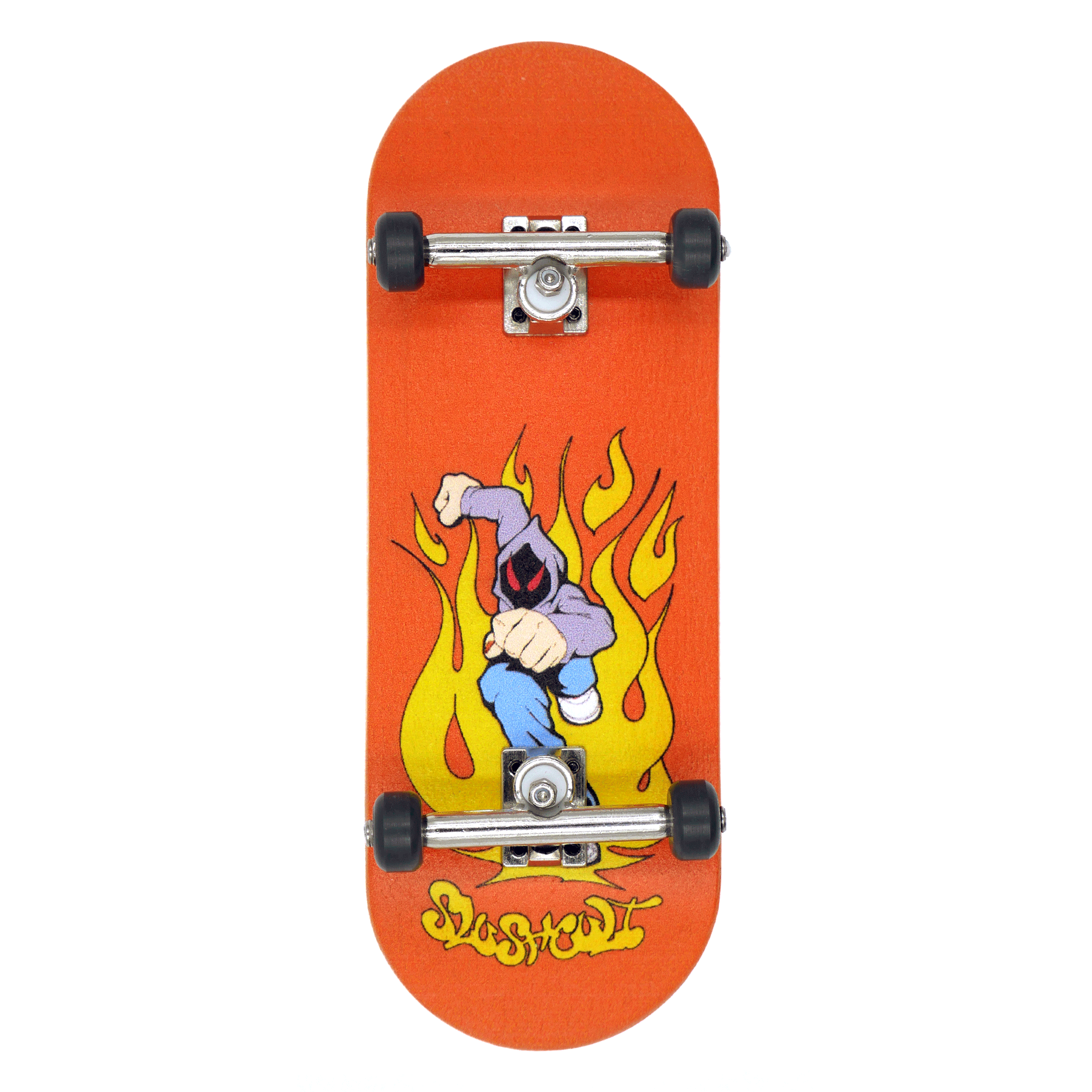 Grom Series Fingerboard Complete - Flames Fingerboard Completes Slushcult Slushcult