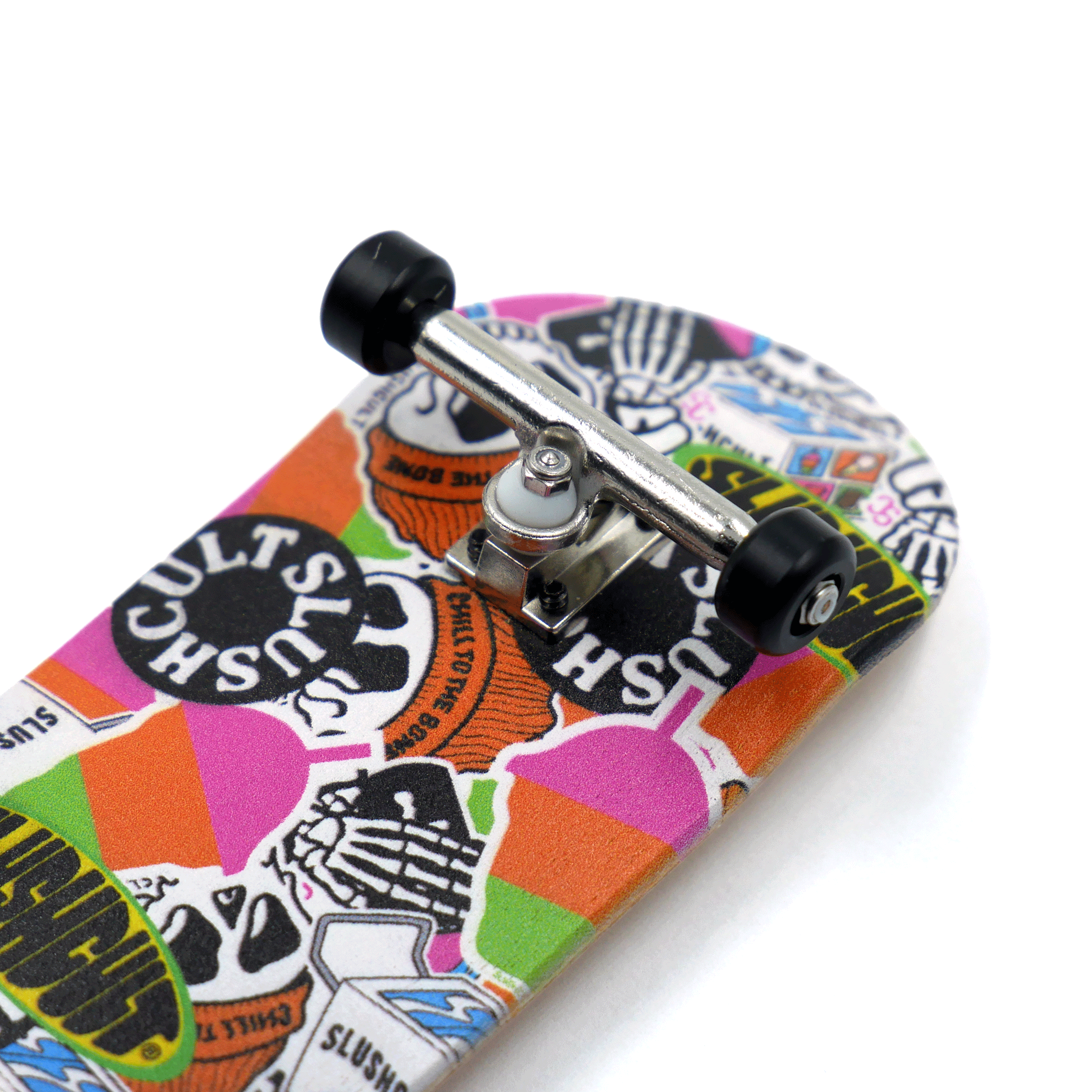 Grom Series Fingerboard Complete - All Over Print Fingerboard Completes Slushcult Slushcult