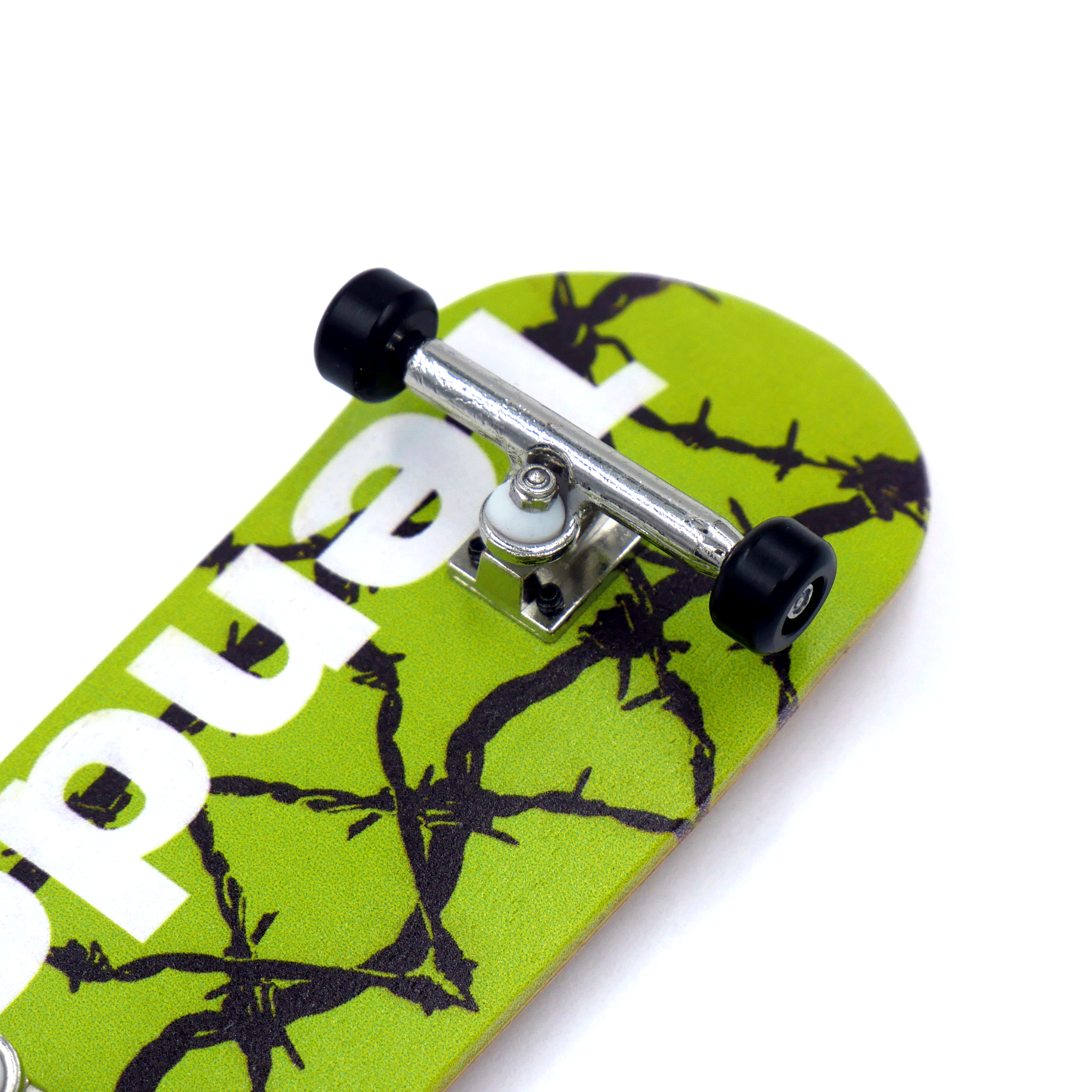 Tender Fingerboard Complete - Barbed (Green) Fingerboard Completes Tender Slushcult
