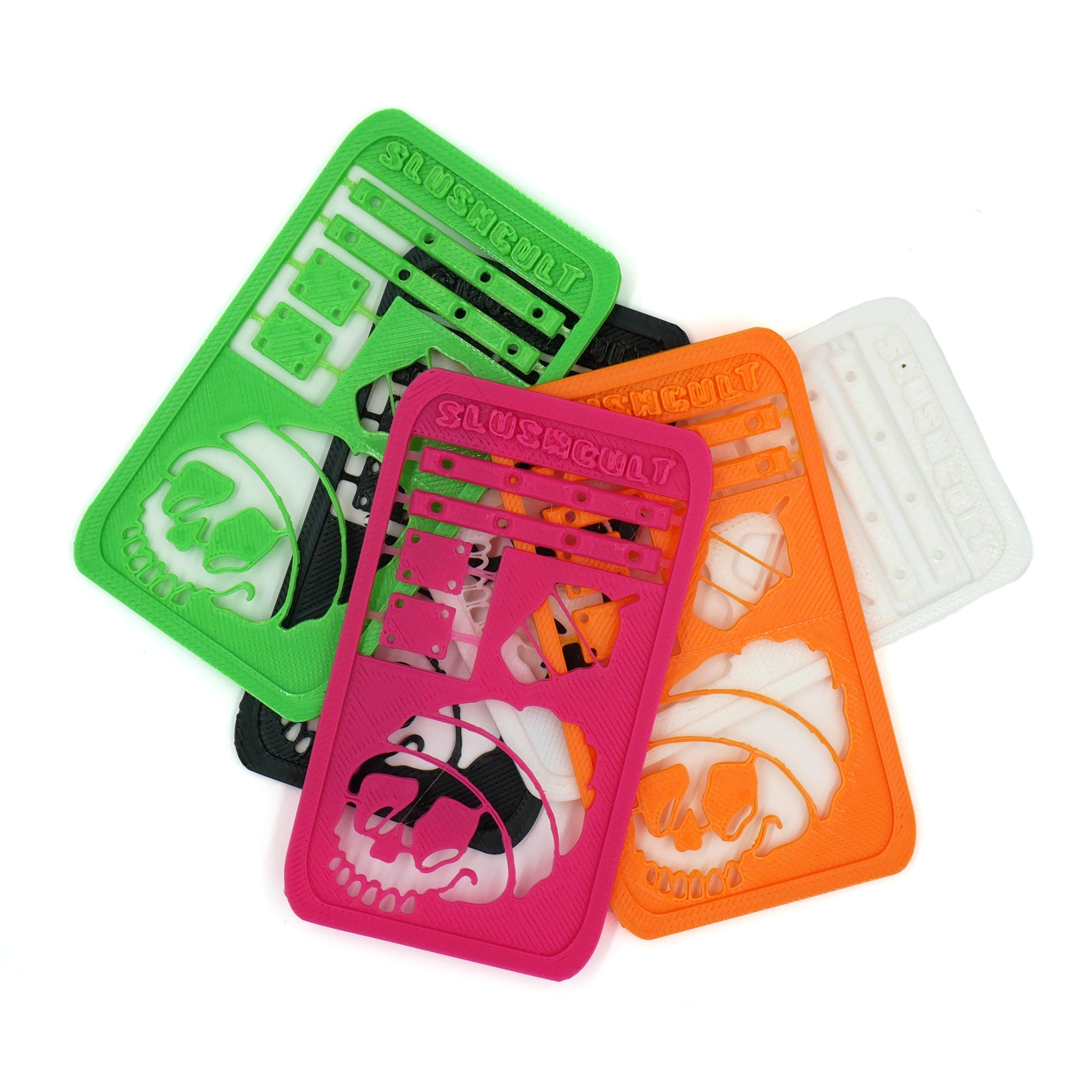 Slushcult x Loosies Speed Shop Risers/Board Rails Kit Fingerboard Accessories Slushcult Slushcult