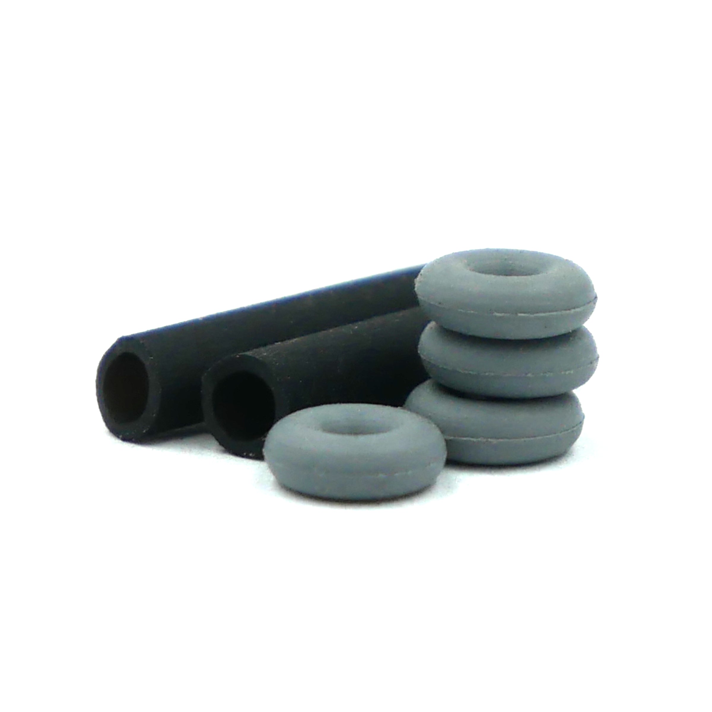 Rattlerz™ O-Ring Fingerboard Bushings Tuning Slushcult Charcoal Grey Slushcult