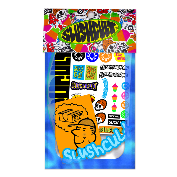 Mini Skate Sticker Pack Accessories Slushcult    Slushcult