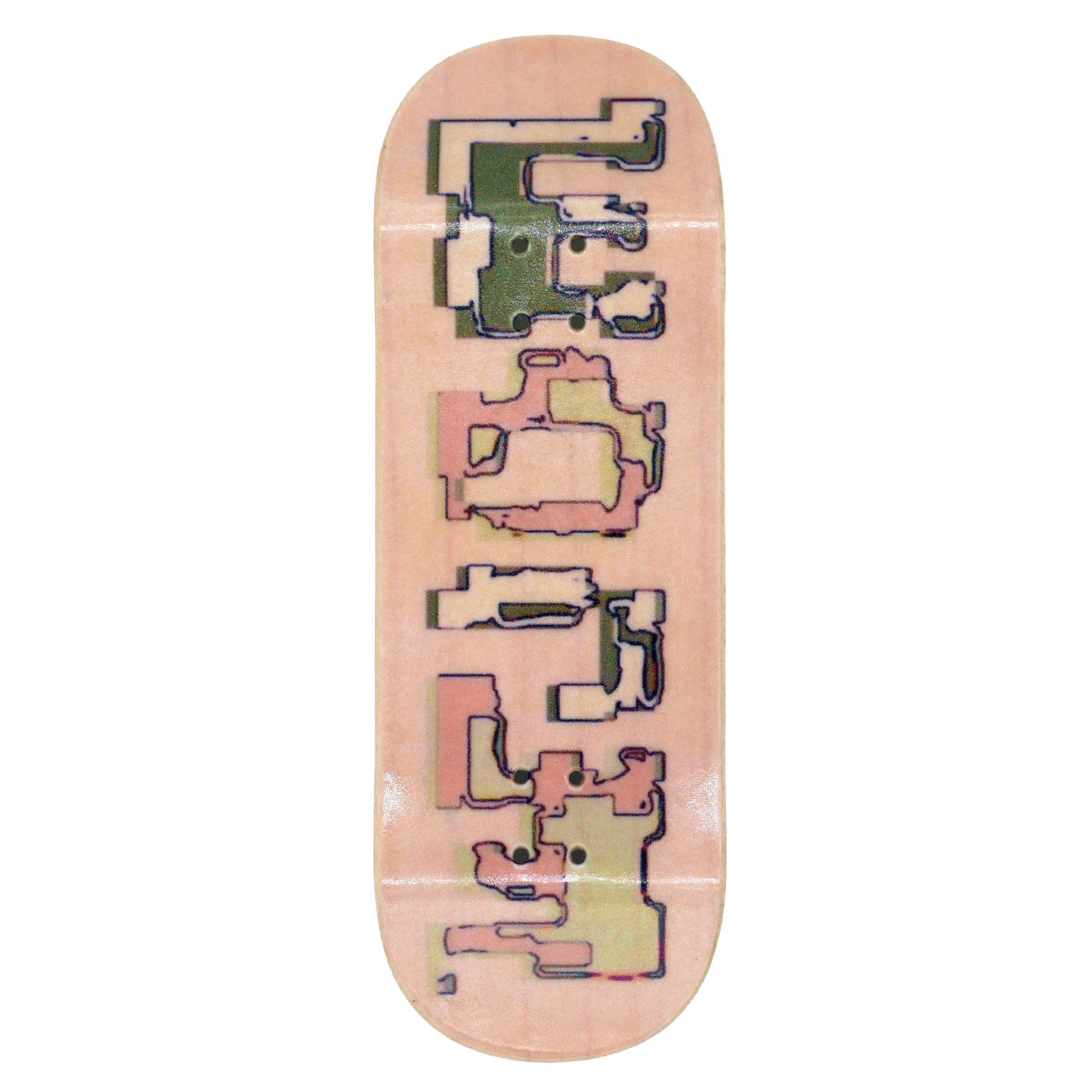 Worm "Texter" Fingerboard Deck