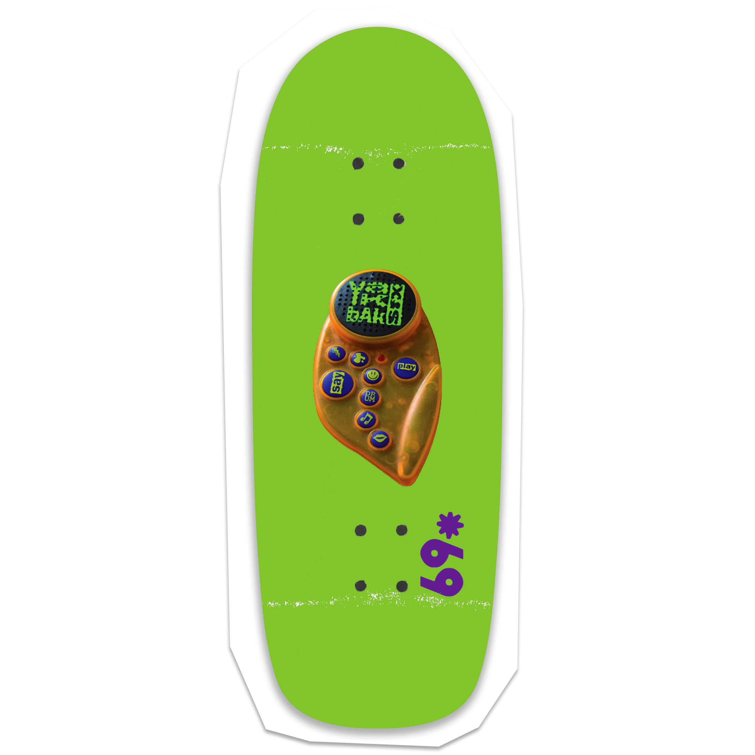 Dial *69 "Yack Back" Fingerboard Deck