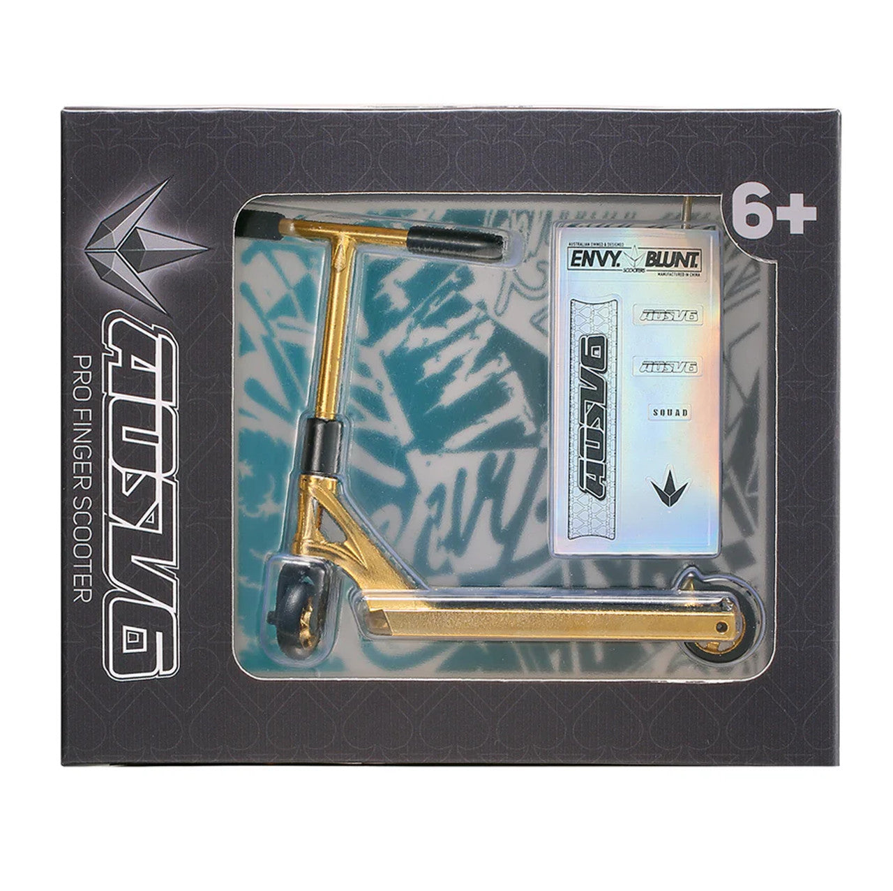 ENVY AOSV6 Pro Finger Scooter (Gold) Finger Scooters Envy Scooters Slushcult